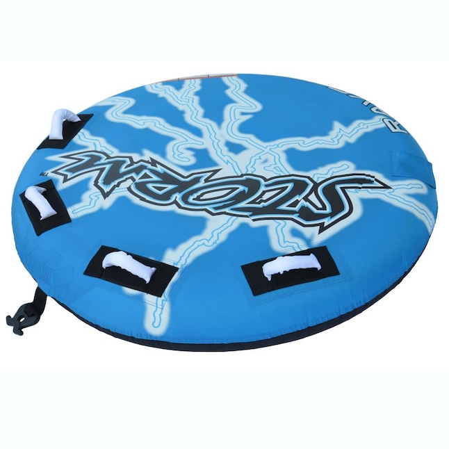 RAVE Sports Storm Inflatable 2 Person Rider Towable Boat Lake Water Tube  Raft in the Aquatic Sports department at