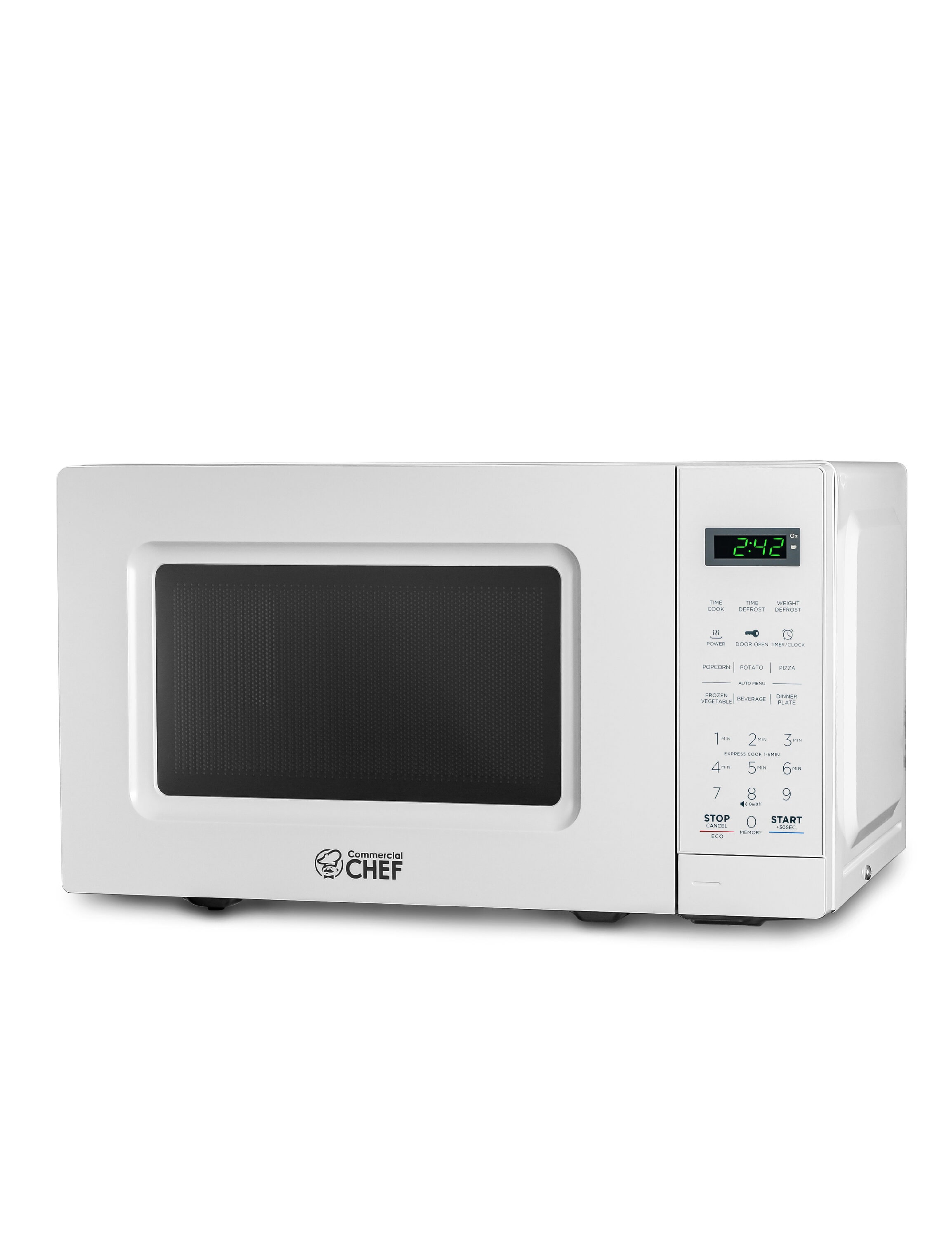 Commercial Chef CHM7MW 0.7-cu ft Small (Less than 1.5-cu ft) 700 -Watt Countertop Microwave ( Remove )