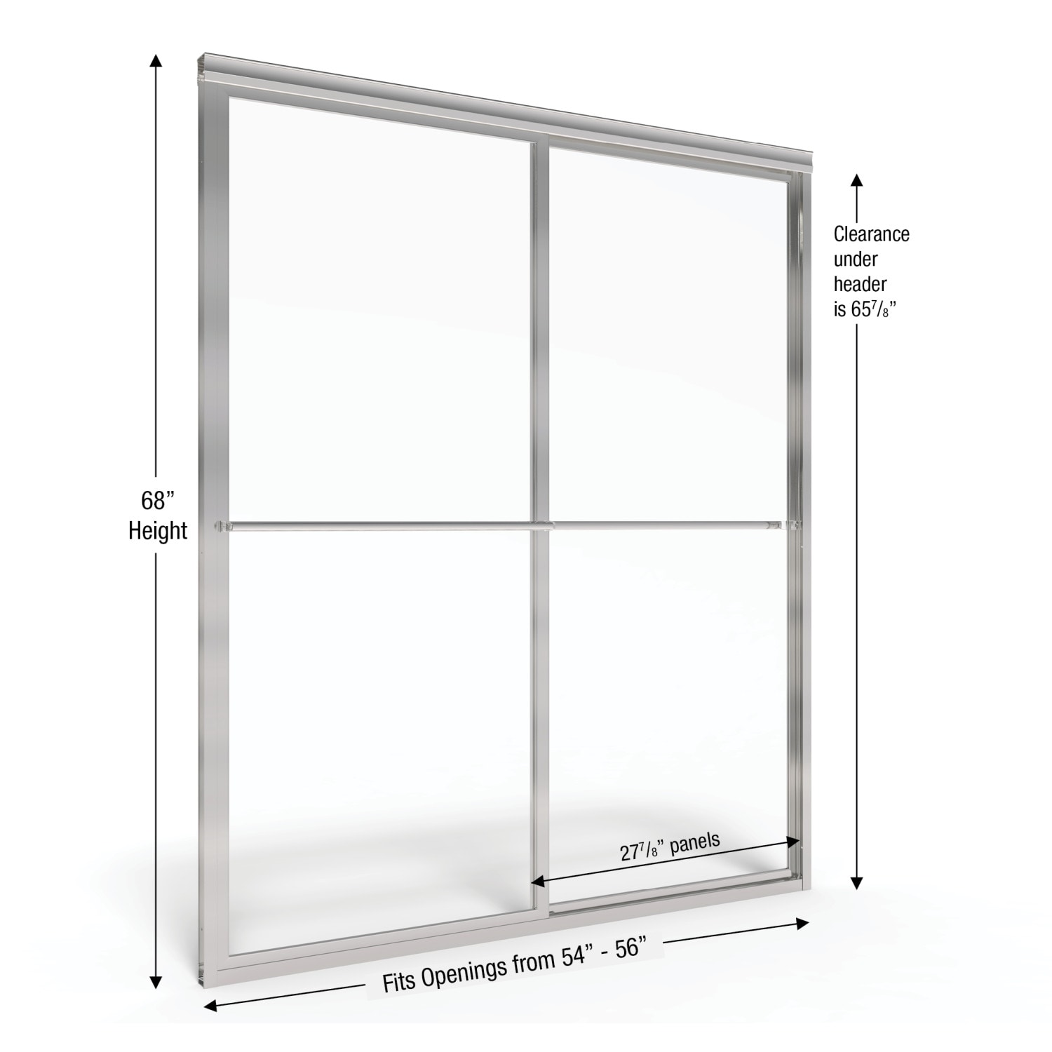 Basco 7150-56TCLBN Shower-Doors - View #6