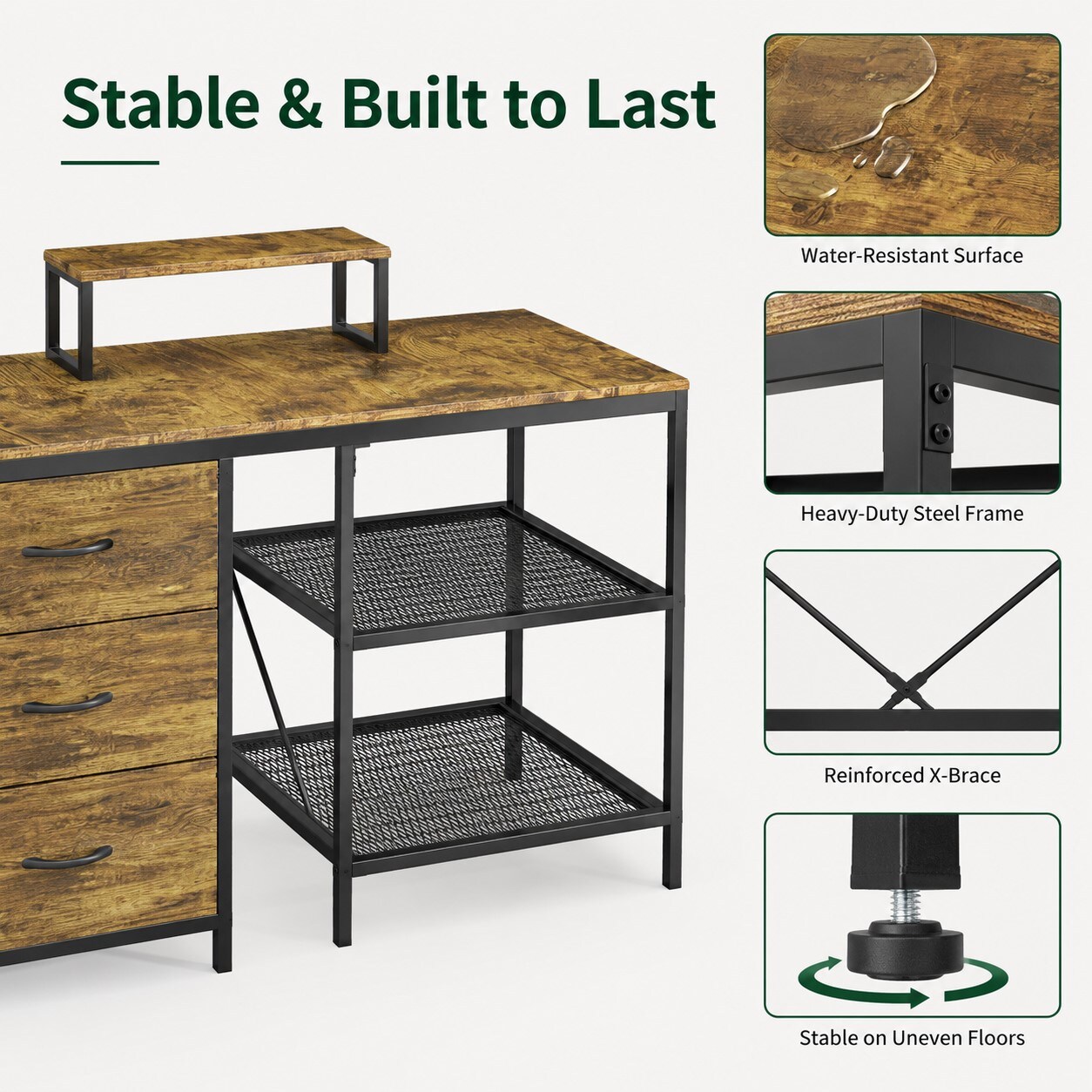 HBUDS HB-M03104 desks - View #6
