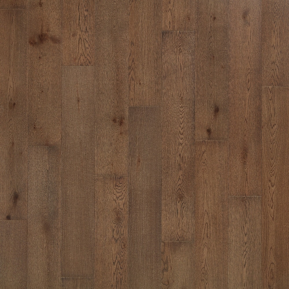 Pergo WoodCraft +WetProtect Old Manor Oak 7-1/2-in W x 3/8-in T x 47-15/64-in Wirebrushed Waterproof Engineered Hardwood Flooring 24.54-sq ft / -  LWO48-12