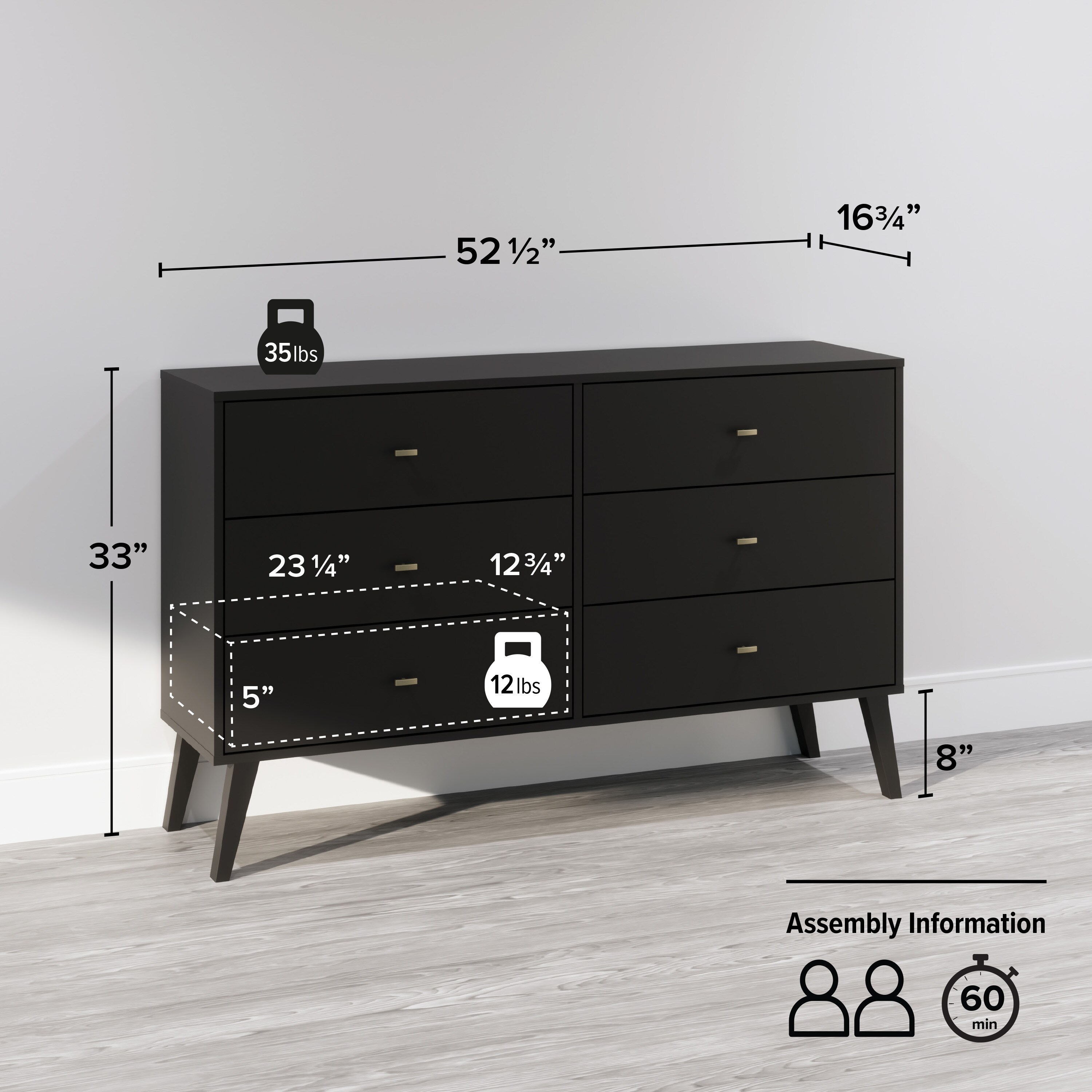 Prepac BDBR-1406-1 dressers - View #3