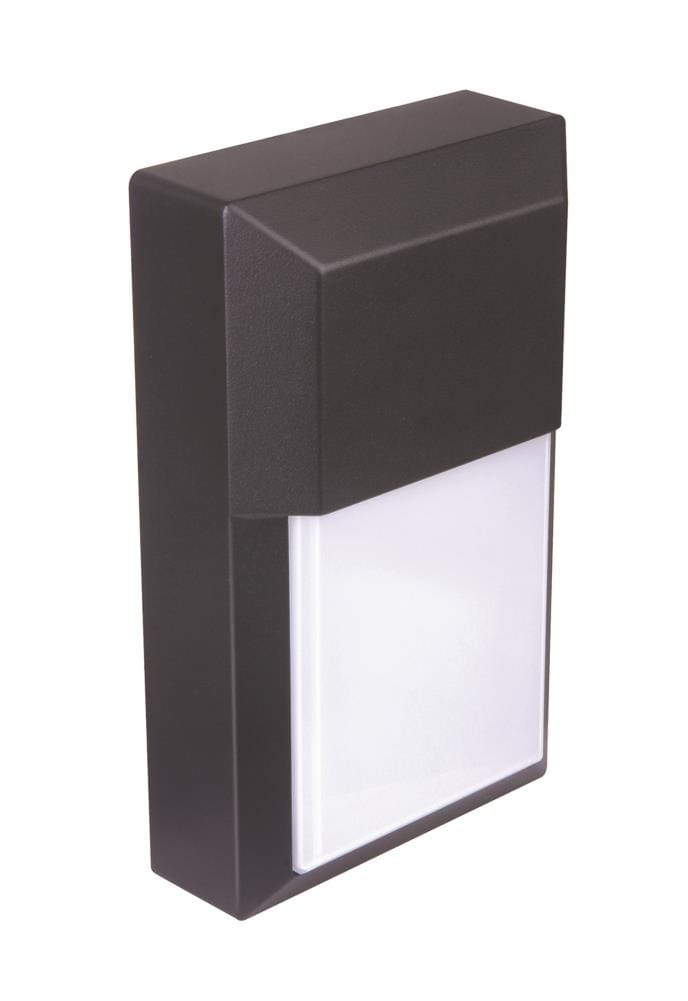 AFX WAS08650L30BK Walton 5.1-in W 1 -Light Black Transitional Integrated LED Wall Sconce