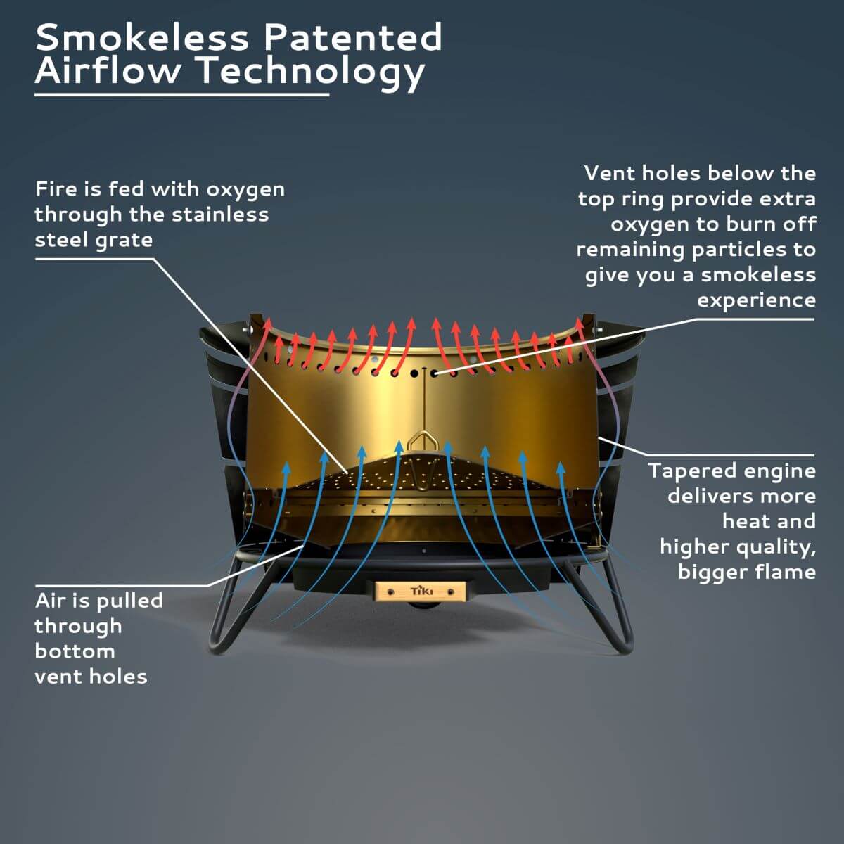 TIKI 111900168 Outdoor-Woodburning-Firepits - View #5
