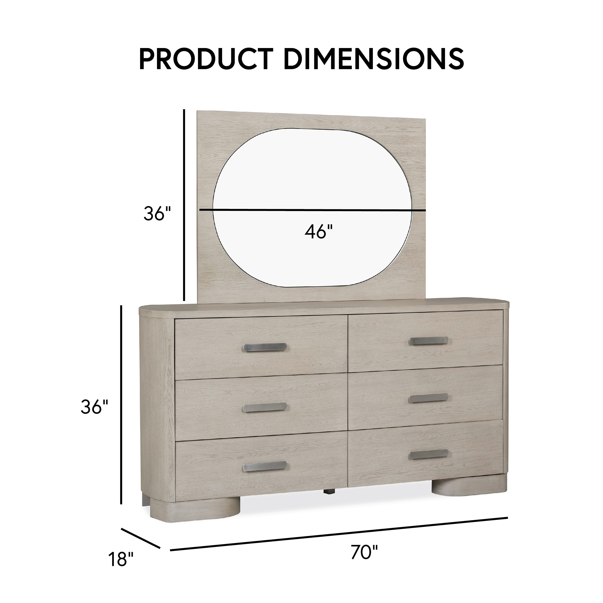 Furniture of America IDF-79010AK-DM dressers - View #3