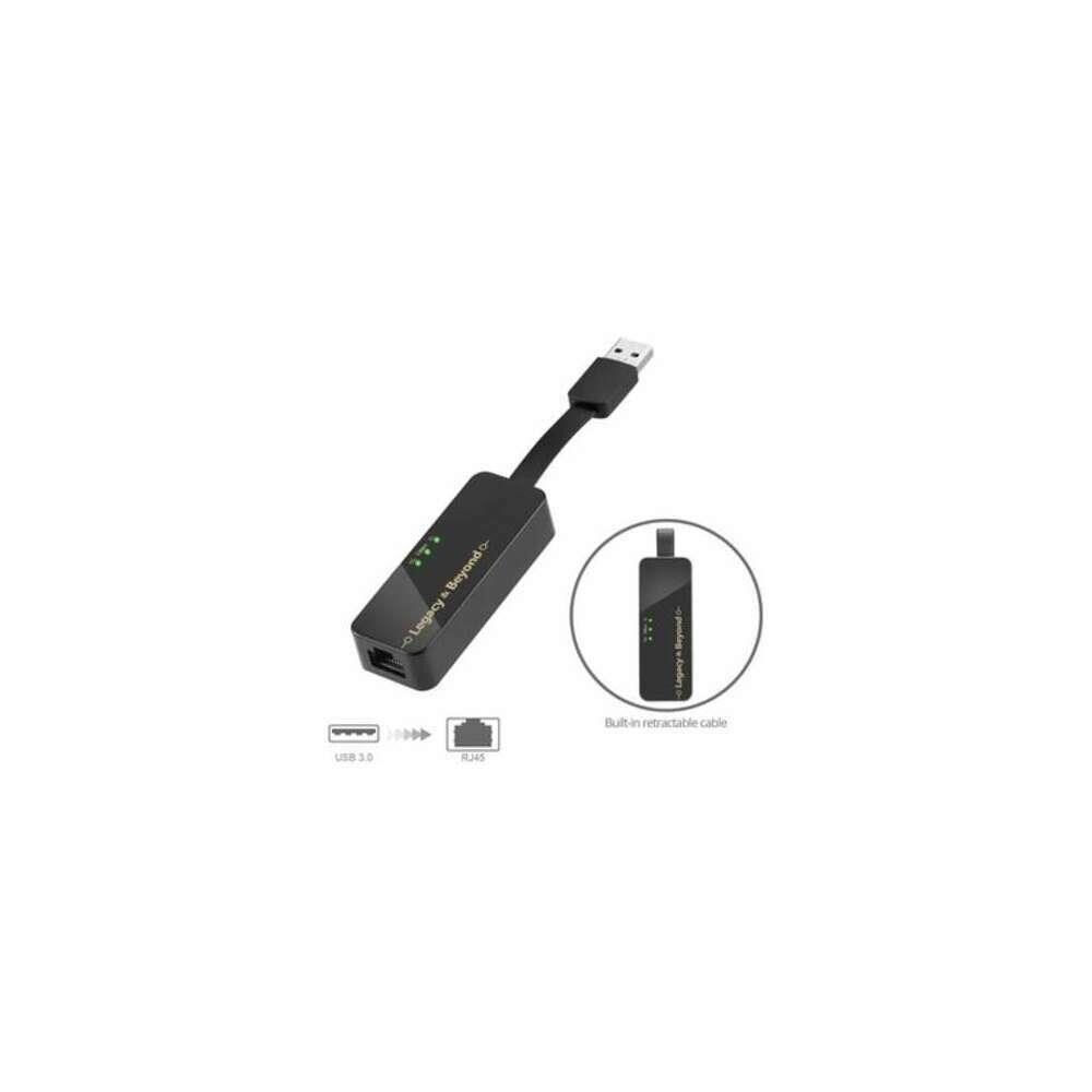 SIIG SYBA155924  LB-US0714-S1 Portable USB 3.0 Gigabit Ethernet Adapter
