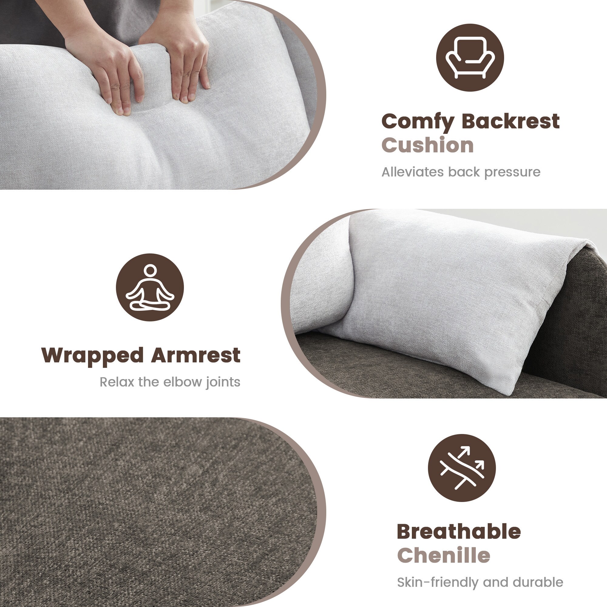 Serwall WPSFSY-BR-3P chairs - View #3