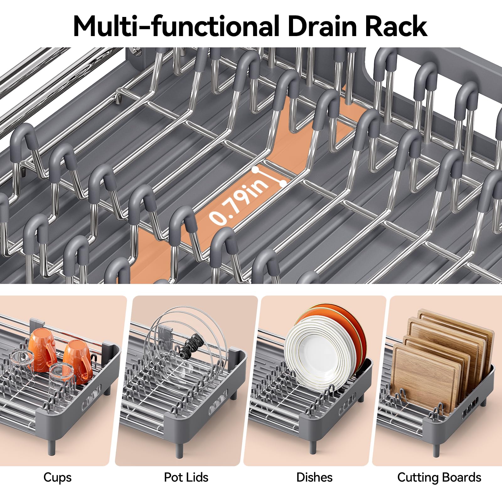 Afoxsos LAF0228T05 Dish-Racks-Trays - View #4