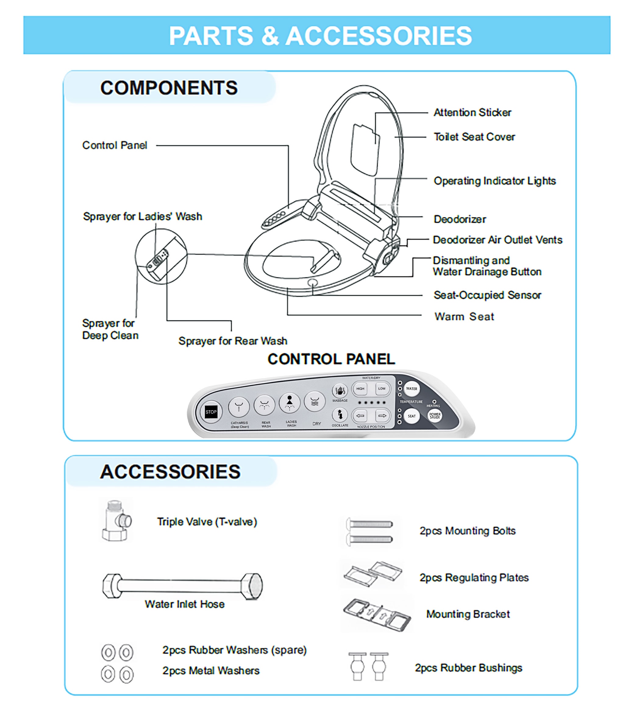 Empava EMPV-EB990 Bidet-Toilet-Seats - View #6