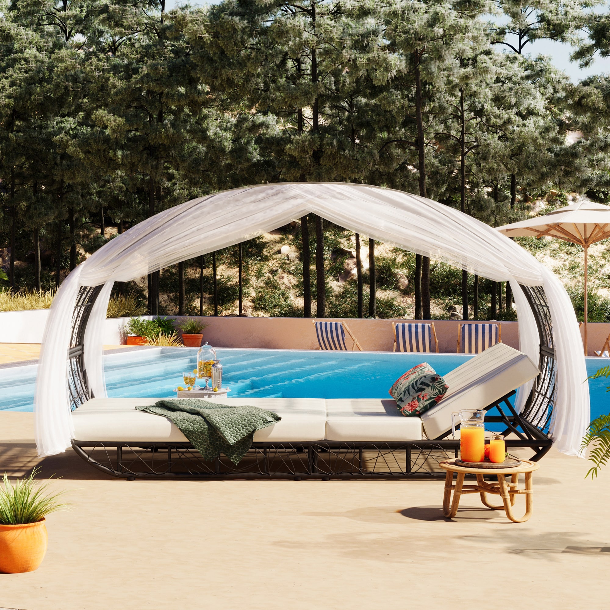 BABOOM BOM-1228AAE-OR Patio-Sofas-Daybeds - View #3