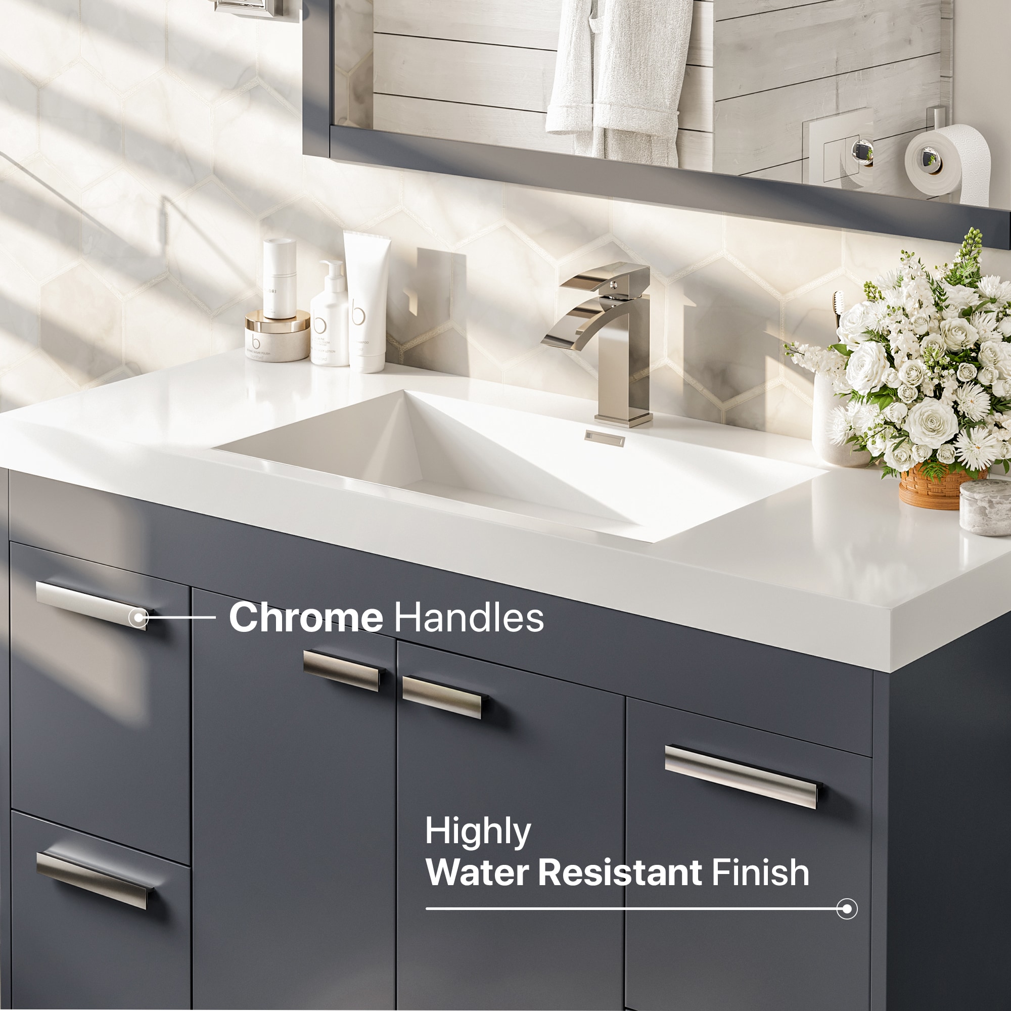 Eviva EVVN1000-8-42GR Bath-Vanity-Combo - View #3
