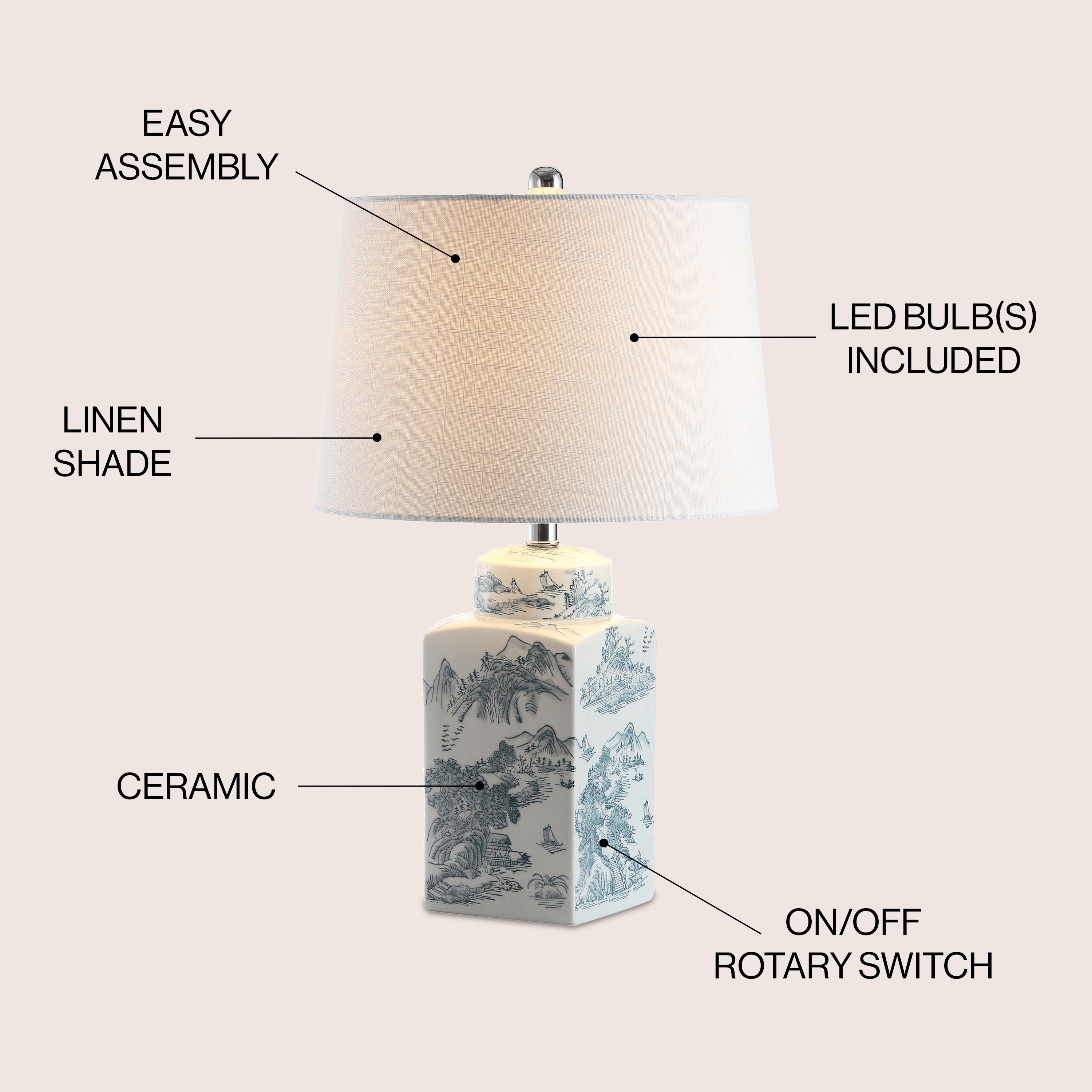 JONATHAN  Y JYL5052A Table-Lamps - View #3