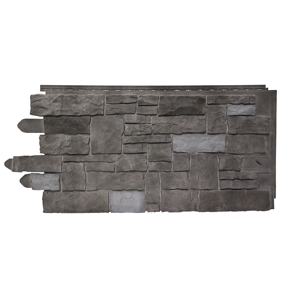 Novik Artisan Cut 49.3-sq ft Ash Stone Veneer in the Stone Veneer ...