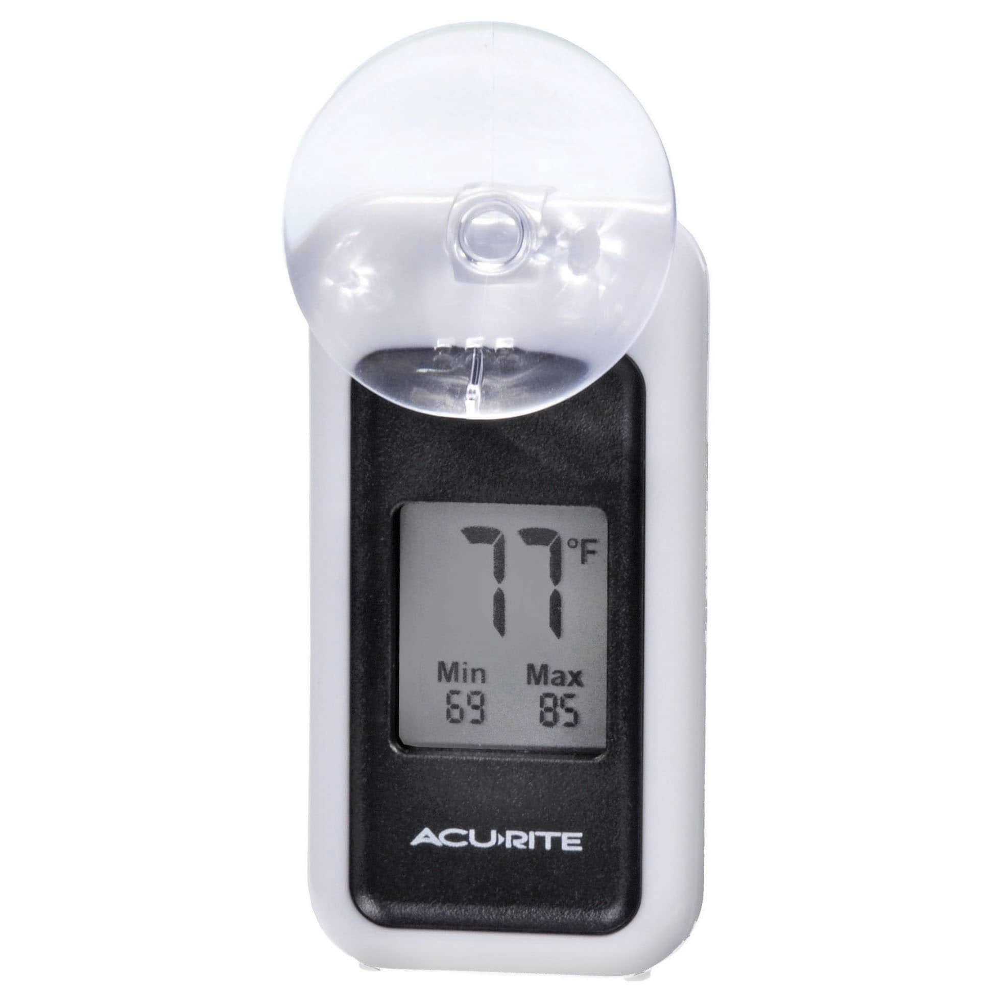 AcuRite Digital Window Thermometer in the Thermometer Clocks department at