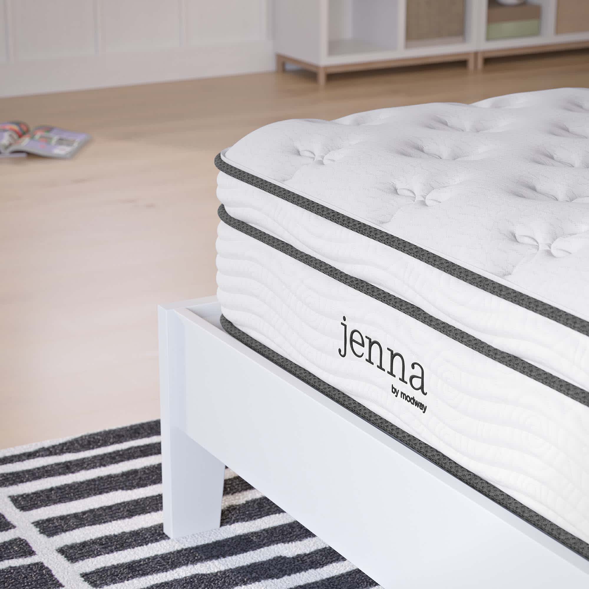 Modway MOD-5768-WHI Mattresses-Boxsprings - View #6