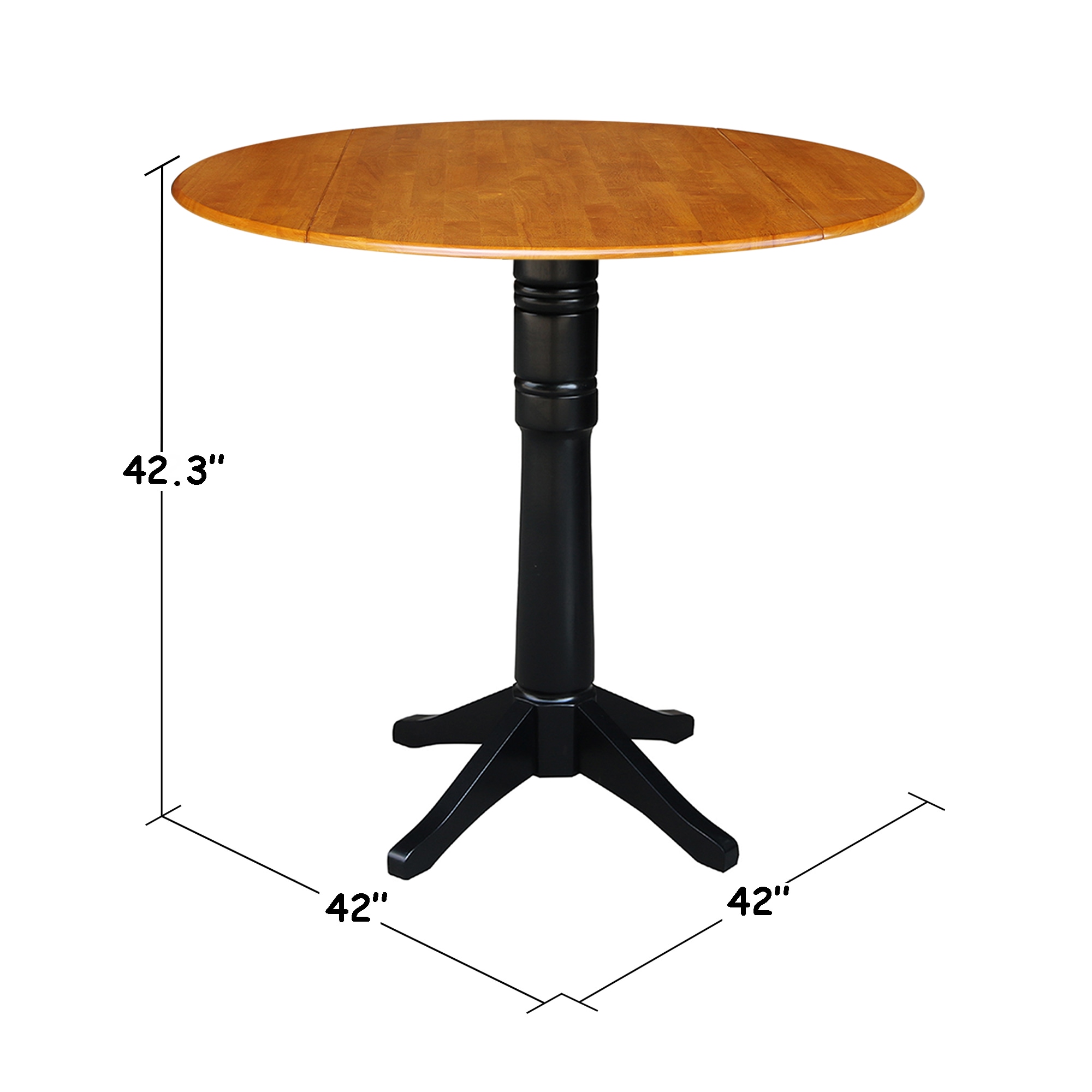 International Concepts K57-42DPT-27B-6B-2 Dining-Tables - View #8