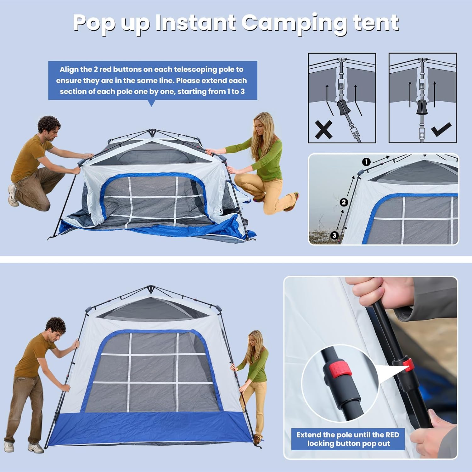 Esazn AMLY-ZP-Z1NY tents - View #2