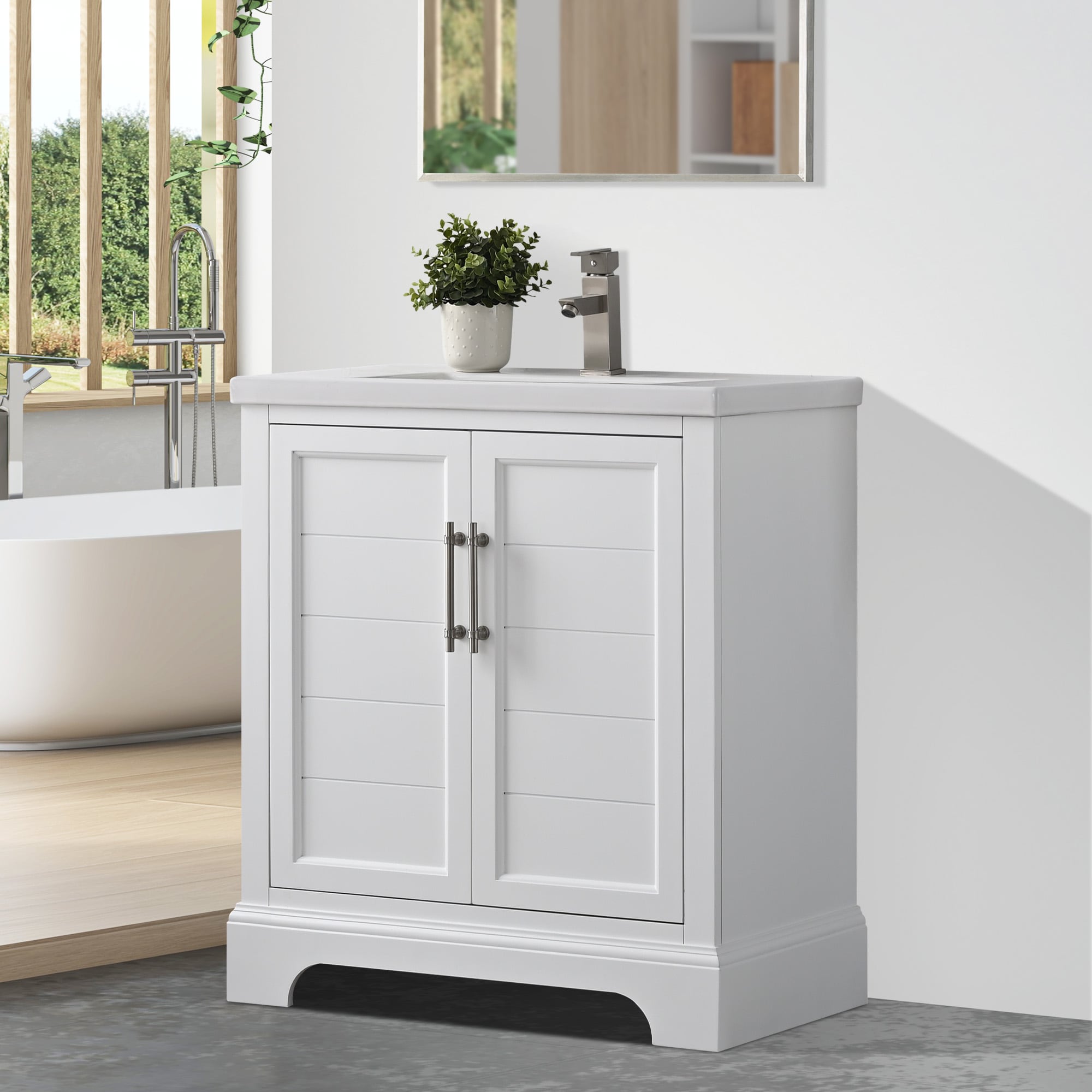 Vanity Art VA5030-W Bath-Vanity-Combo - View #2