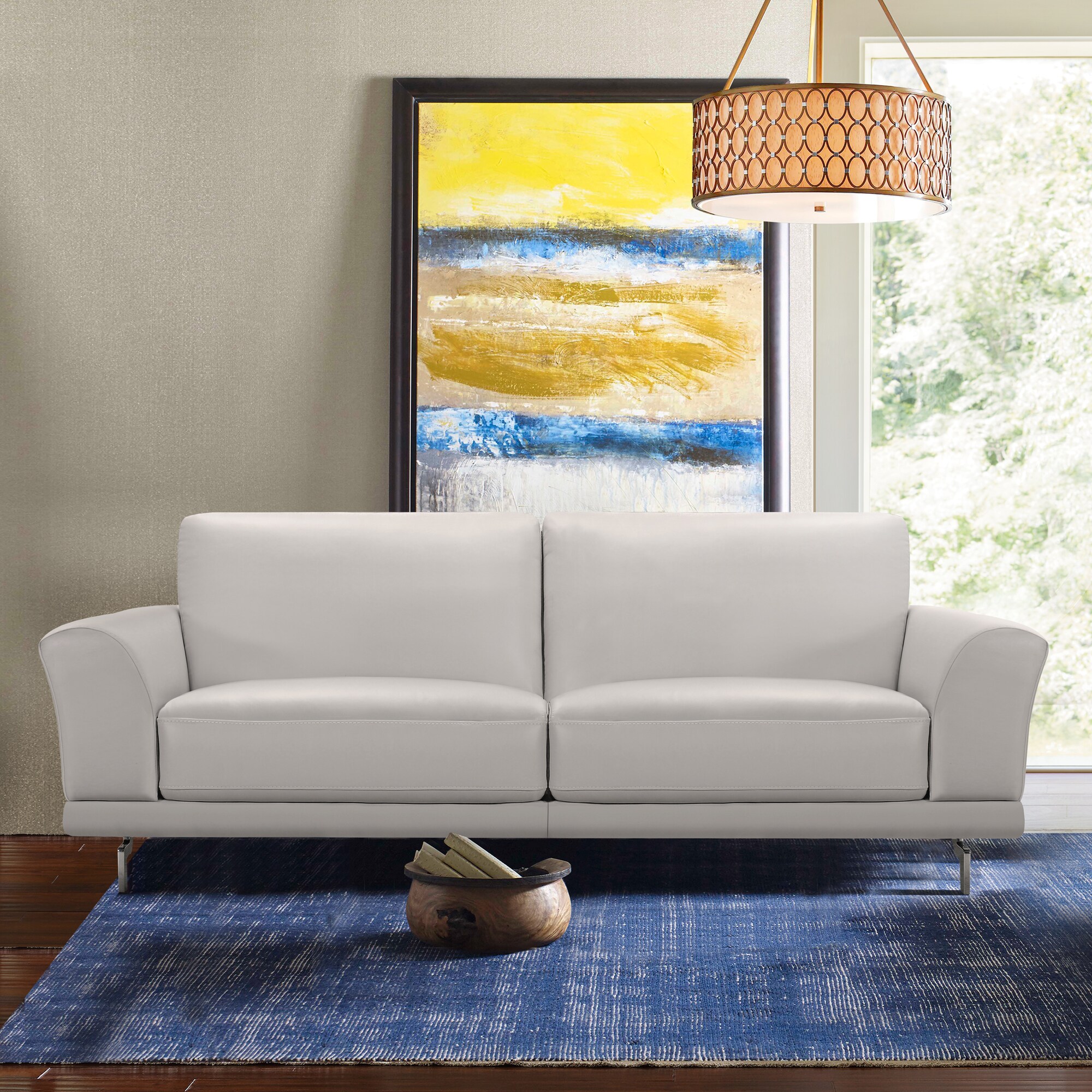 Armen Living LCEV3GR Sofas-Loveseats - View #5