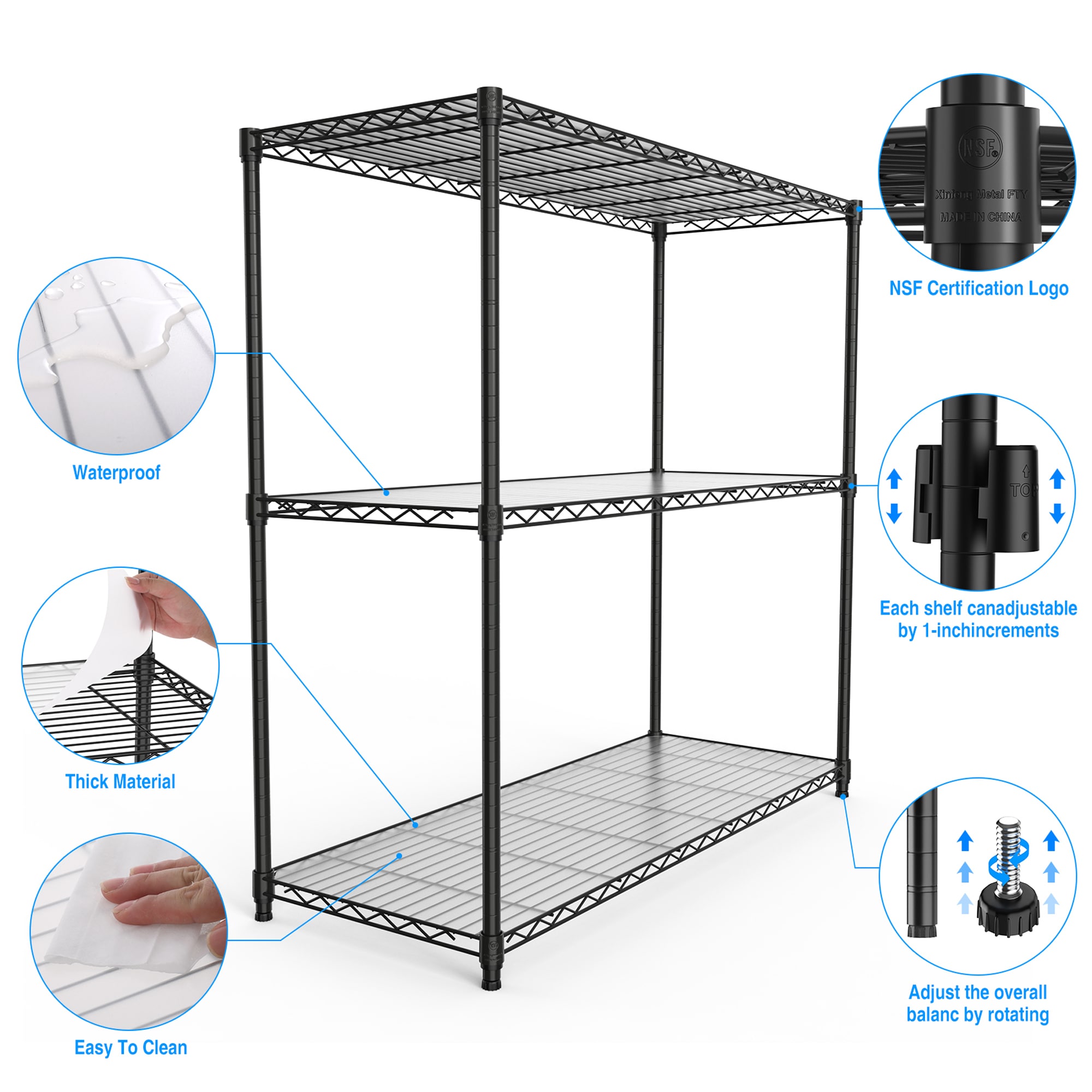 Gaierptone CRXZ30INIQS Free-Standing-Shelving - View #4