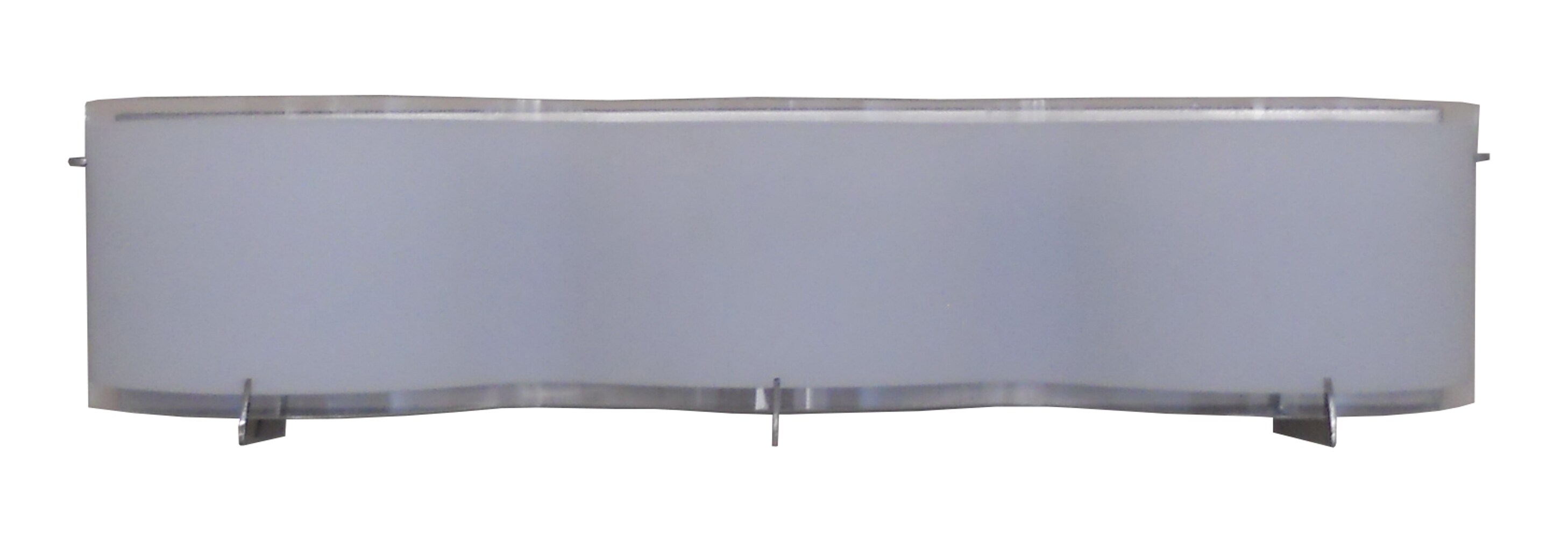 Whitfield Lighting LEDVL2021-3SS 22.5-in 3 -Light Satin Steel Transitional Vanity light