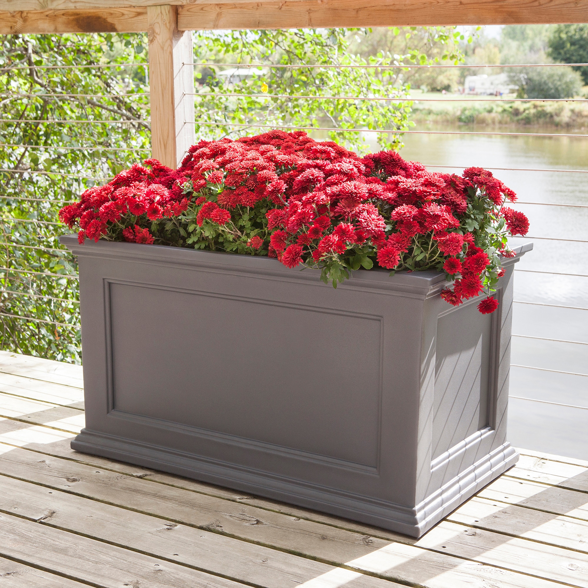 Mayne 5826-GRG Planter-Window-Box - View #10