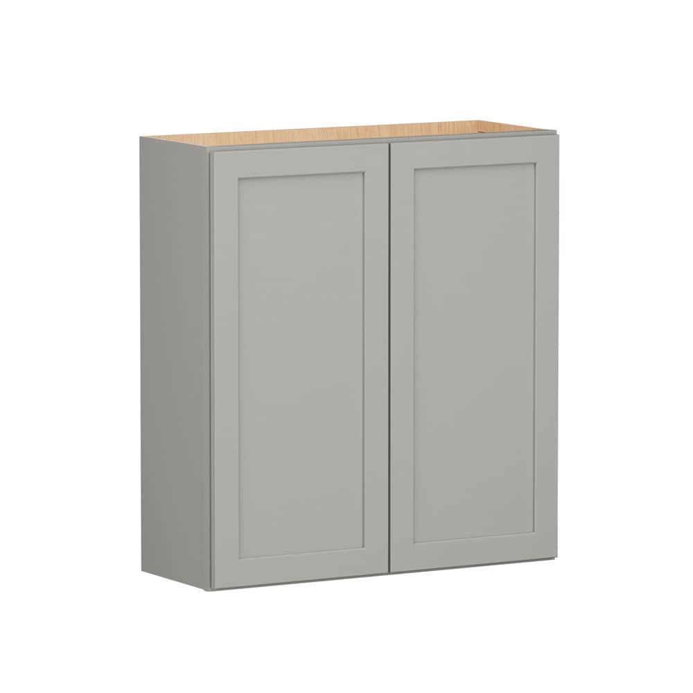 Shenandoah Breckenridge FOL 33-in W x 36-in H x 12-in D Stone Painted Wall Fully Assembled Cabinet Recessed Panel Shaker