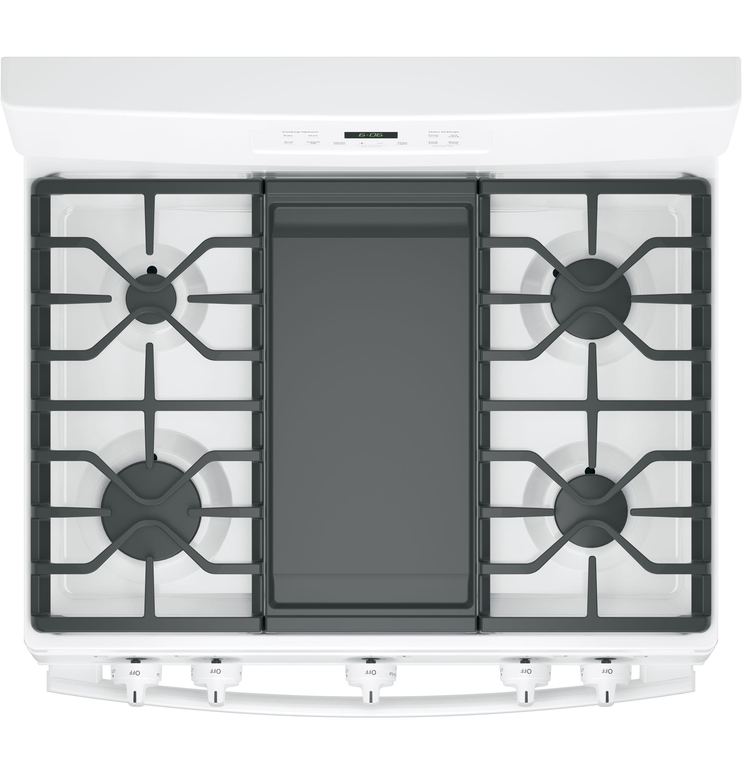 Baygas Mobile Gas Cooker 3-flame white