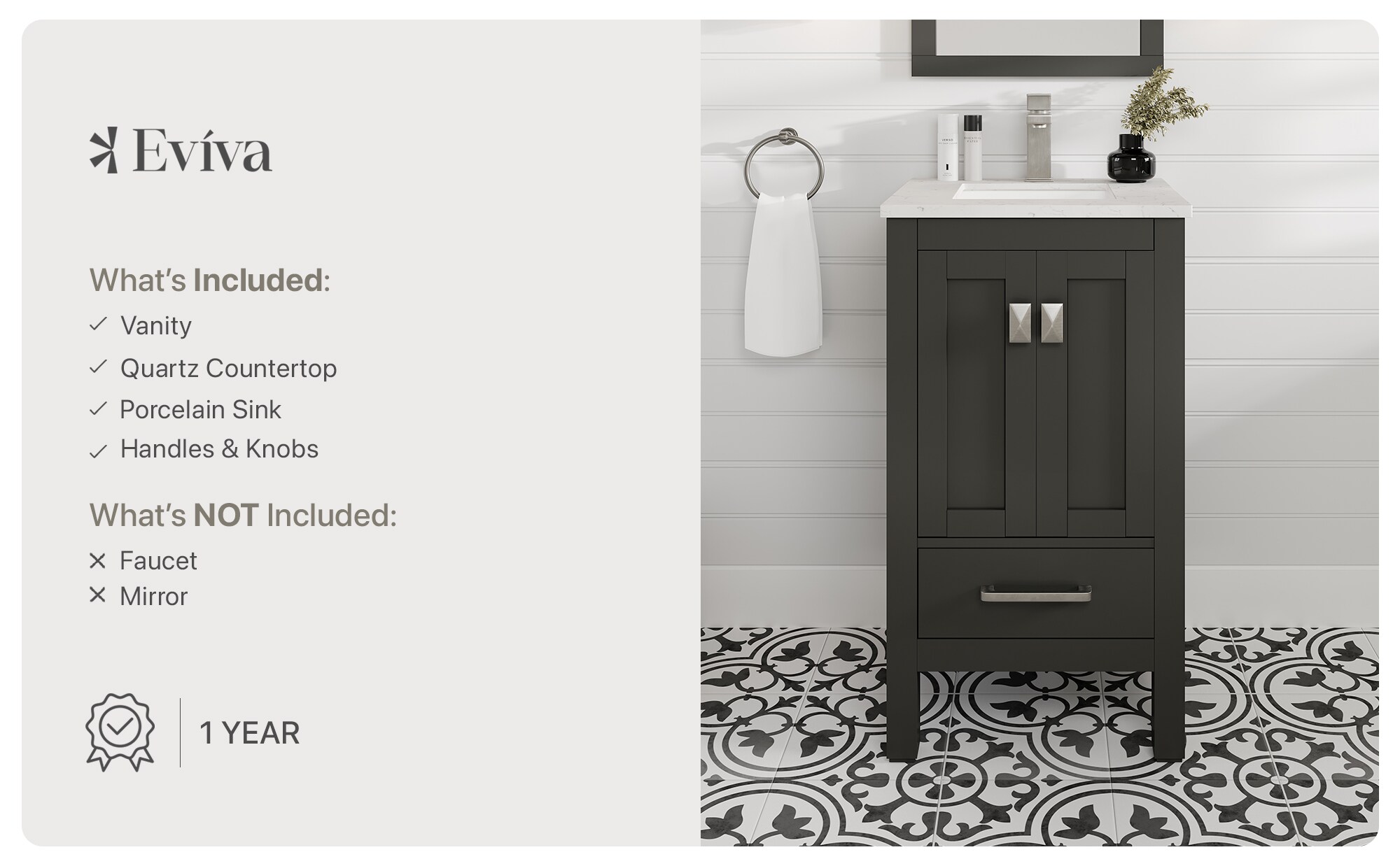Eviva TVN414-20X18ES Bath-Vanity-Combo - View #9
