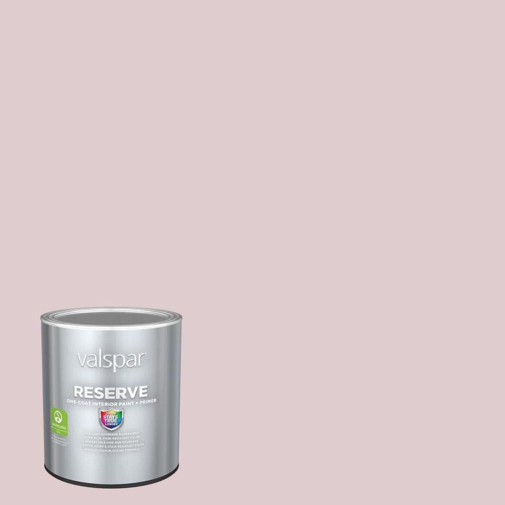 Valspar 1004-8B-2916562 Reserve Flat Lilac Buds 1004-8B Latex Interior Paint Paint + Primer ( 1-quart )