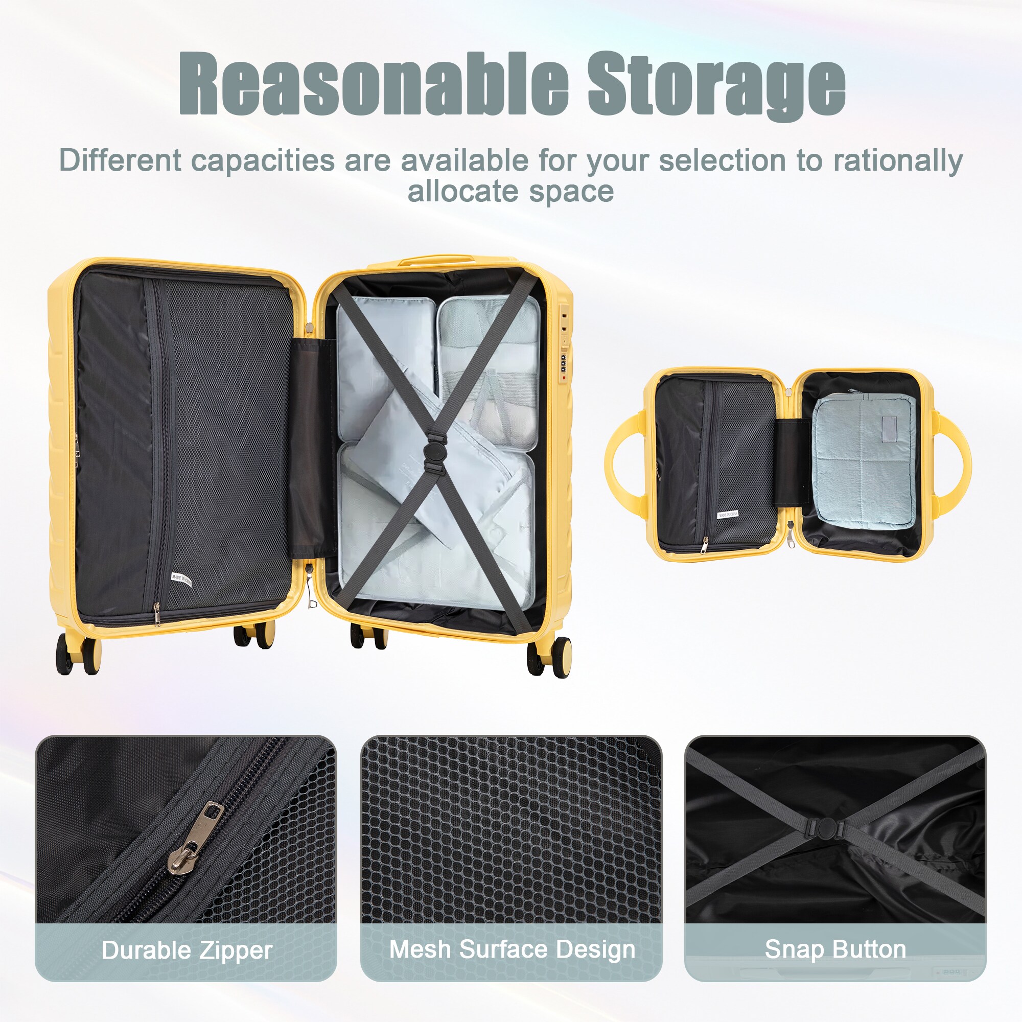 SINOFURN SYD9600009BK Luggage-And-Luggage-Sets - View #20
