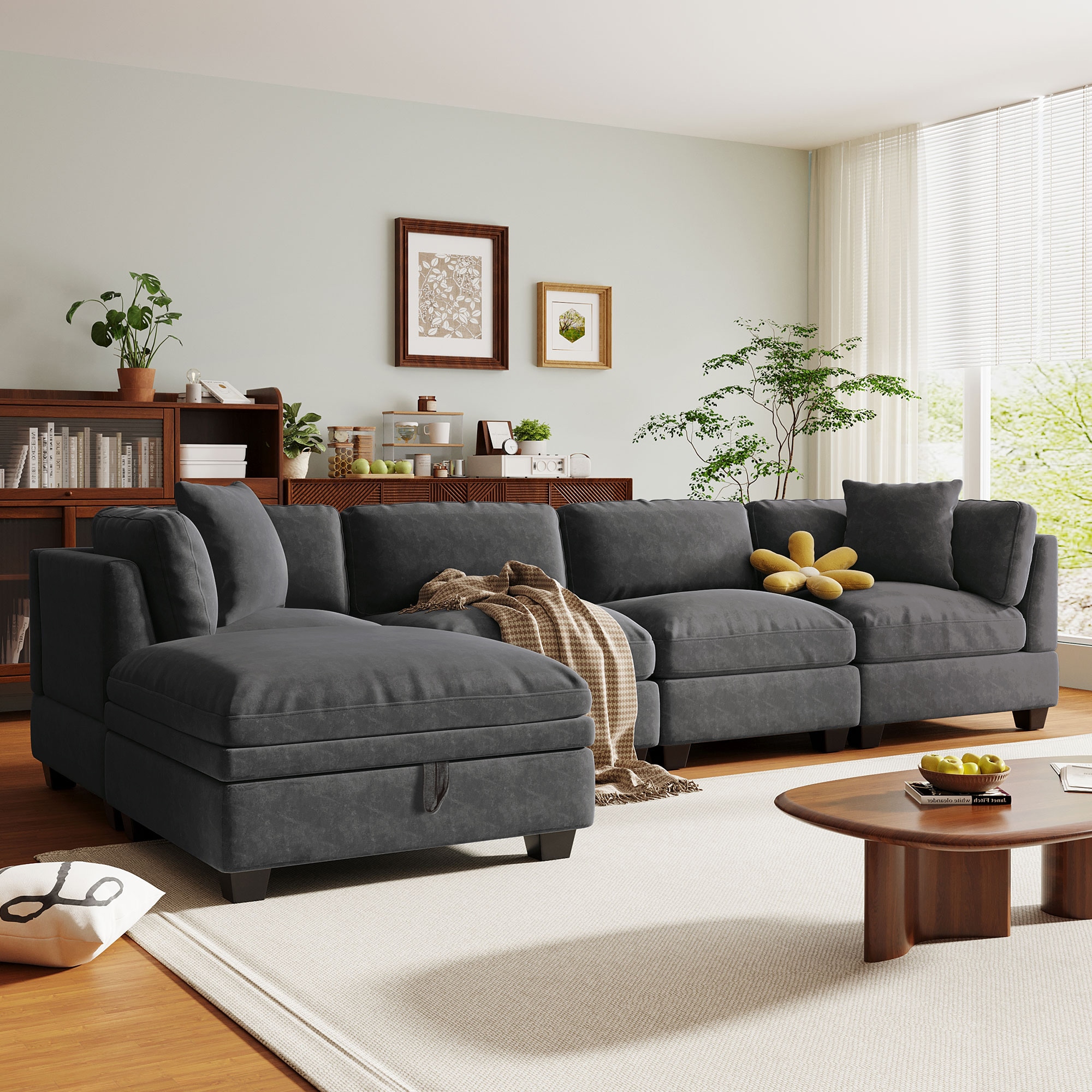 SINOFURN SYA020373GY Sofas-Loveseats - View #8