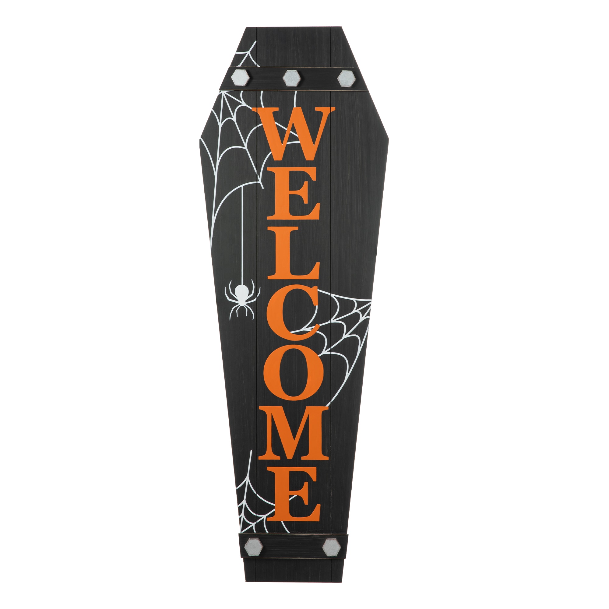 Glitzhome 2006300031 42-Inches Freestanding Happy halloween Sign