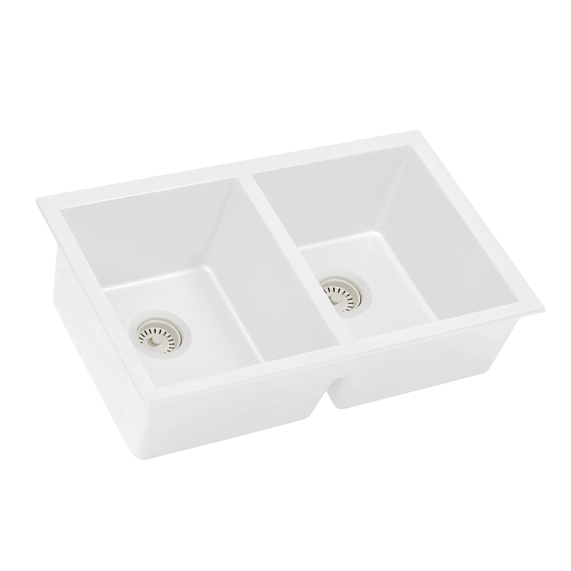 Ruvati RVG2388WH Kitchen-Sinks - View #2