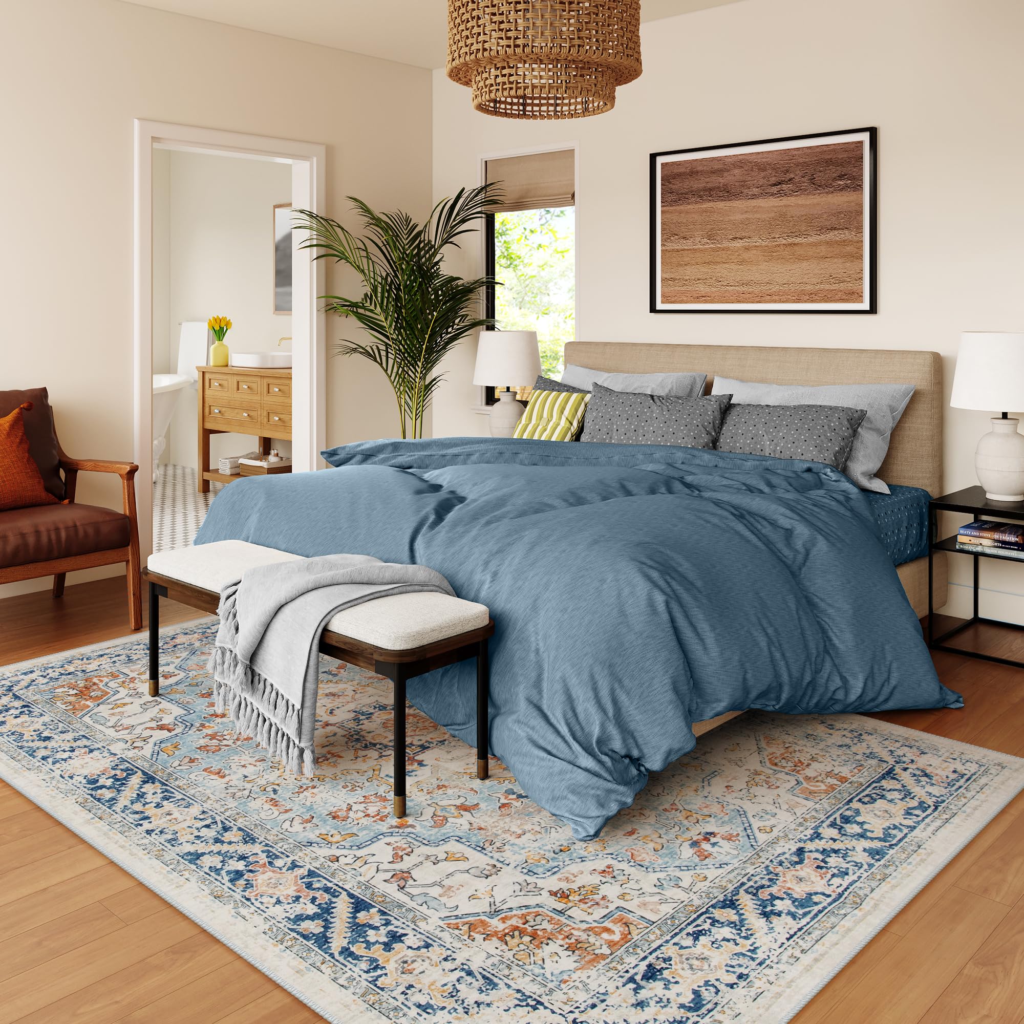 Lahome AR-DYRZP-010-BL2 rugs - View #3