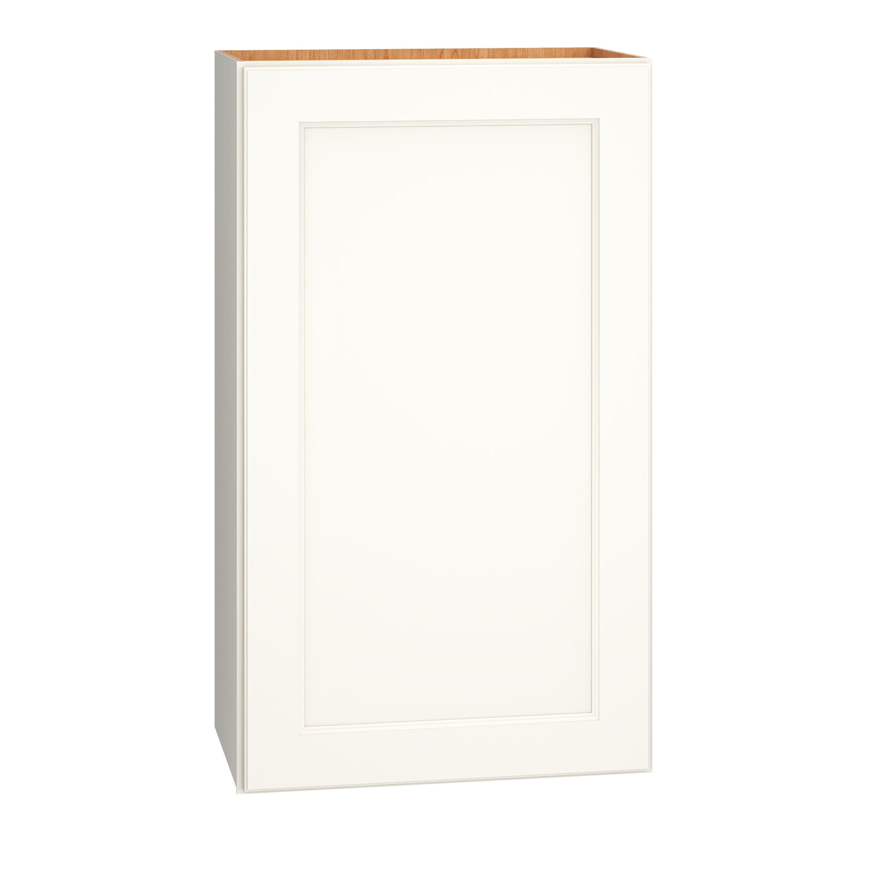 Diamond Express Macaulay 12-in W x 36-in H x 12-in D White Wall Fully Assembled Plywood Cabinet (Recessed Panel Square Door Style)