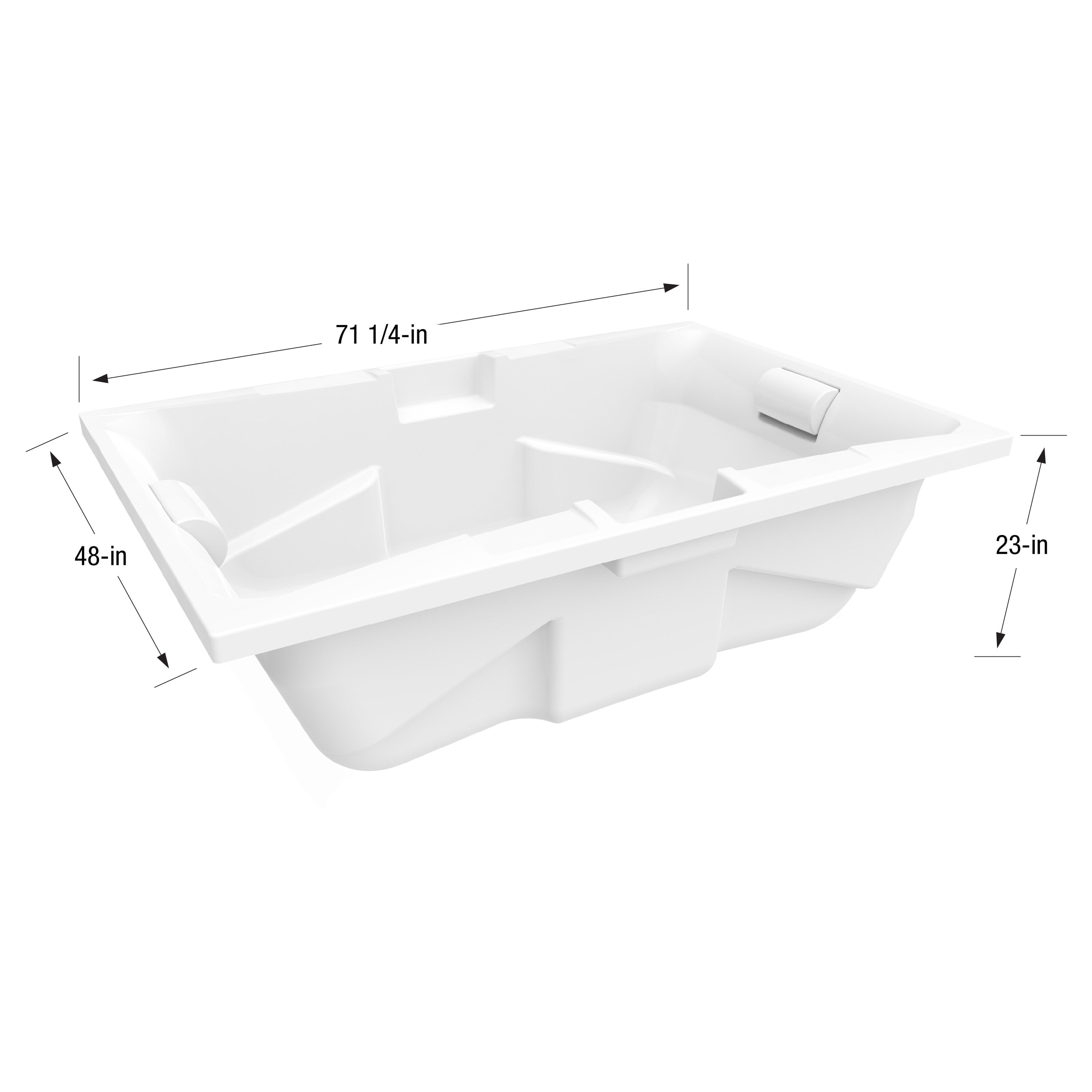 Laurel Mountain 4872DAH-BI bathtubs - View #5