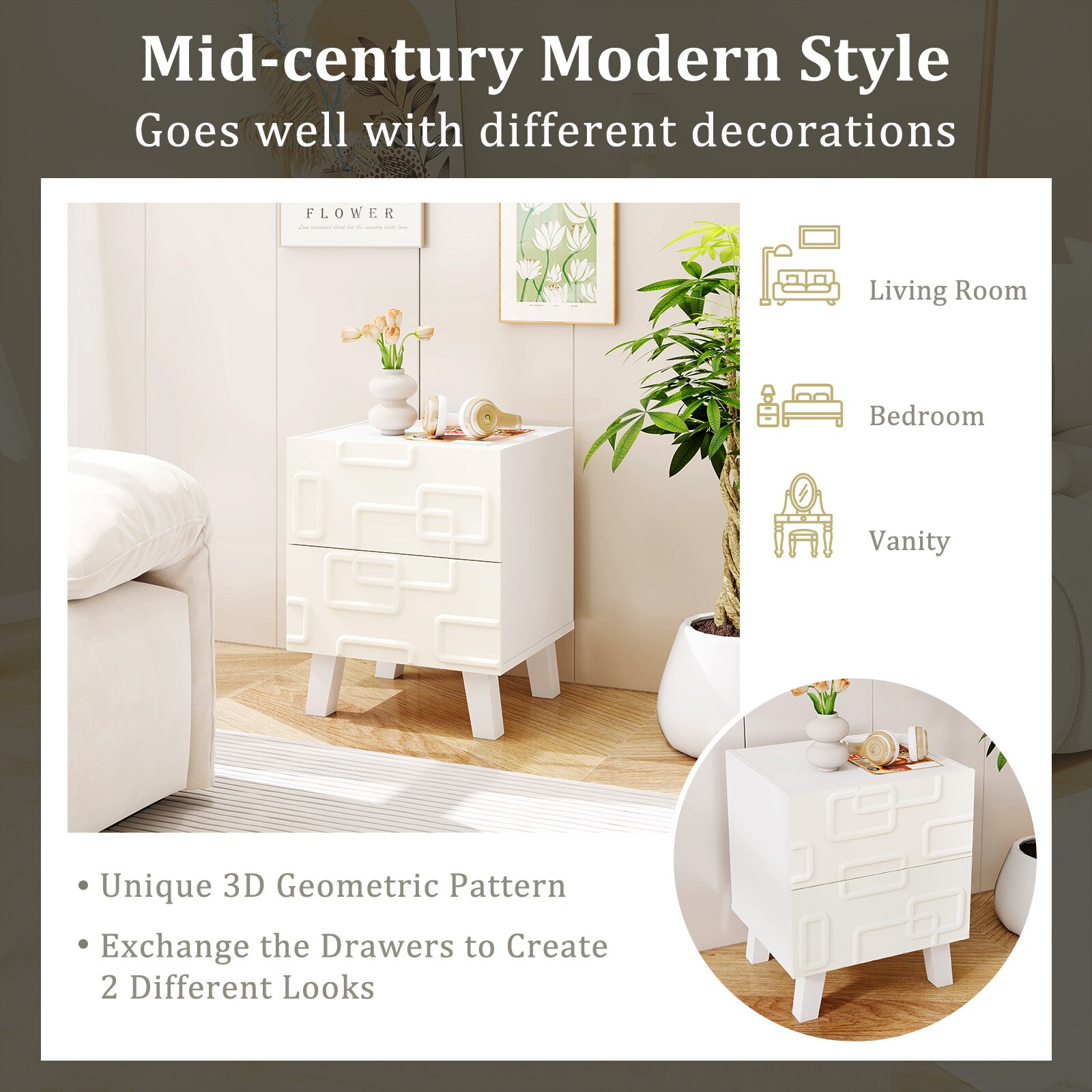 Volenca VOL-L35TTK nightstands - View #4