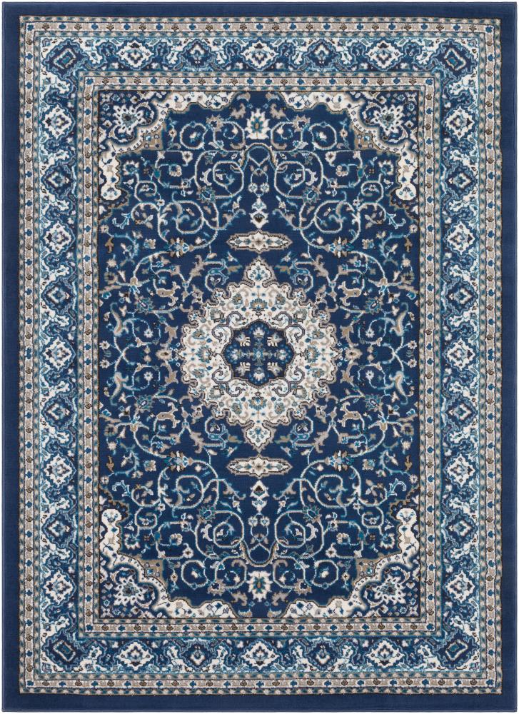 Surya CMT2309-710103 Clairmont 8 x 10 Blue Medallion Oriental Area Rug