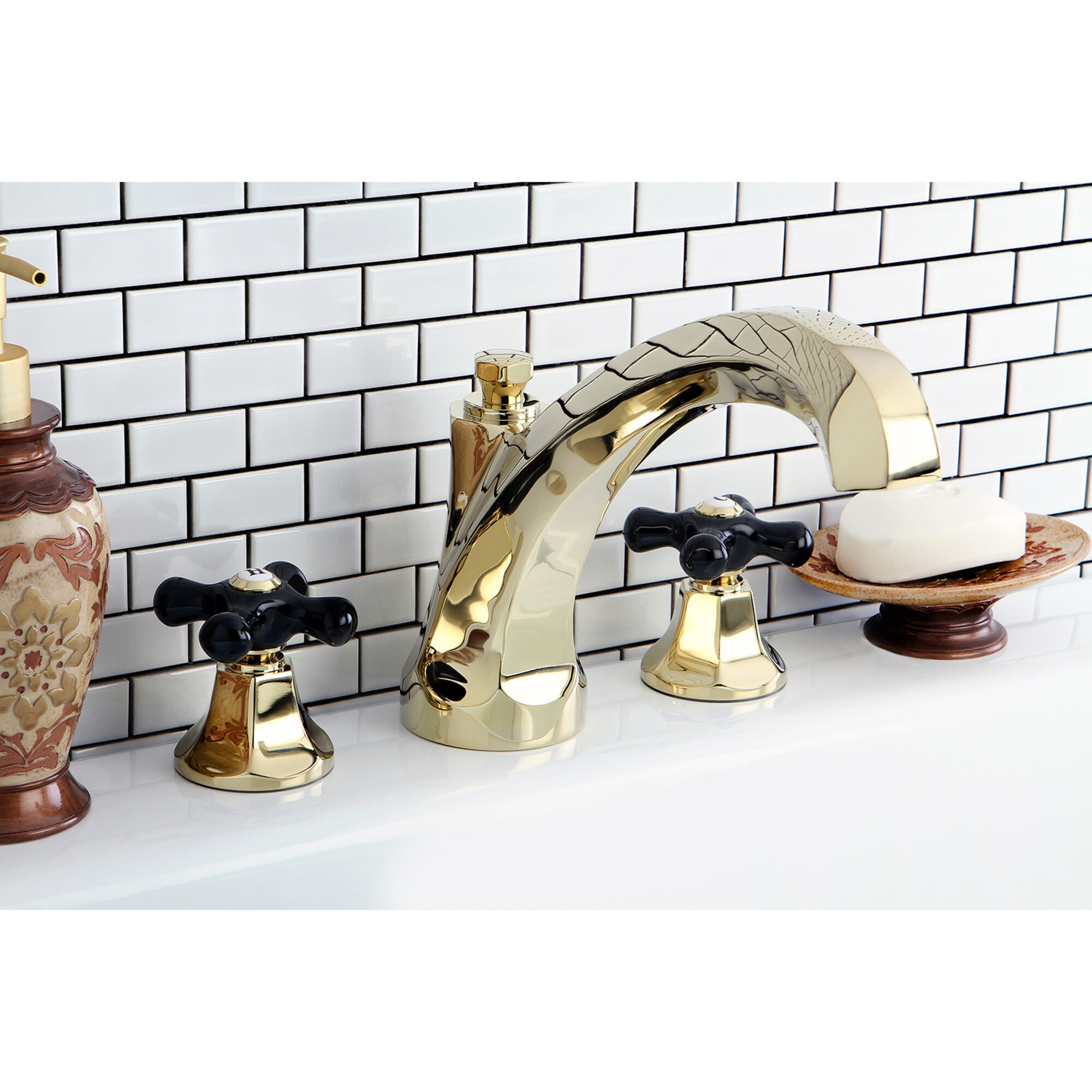 Kingston Brass WLCCK8100DL Roman-Tub-Faucets - View #7