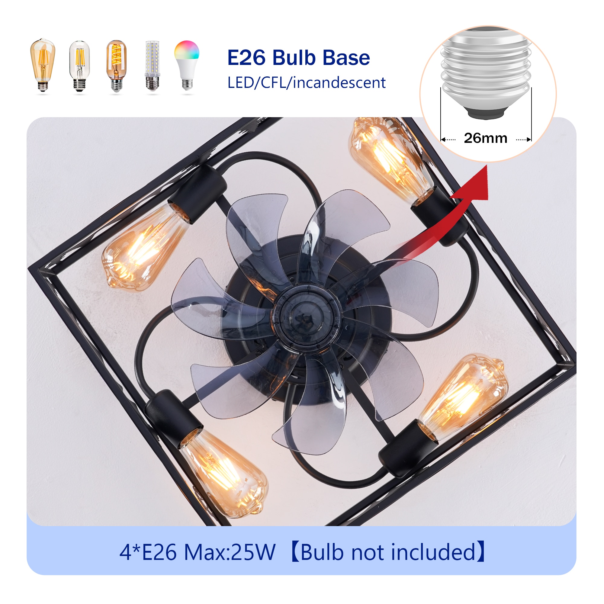 Fun Orange FUN26CF135 Ceiling-Fans - View #5
