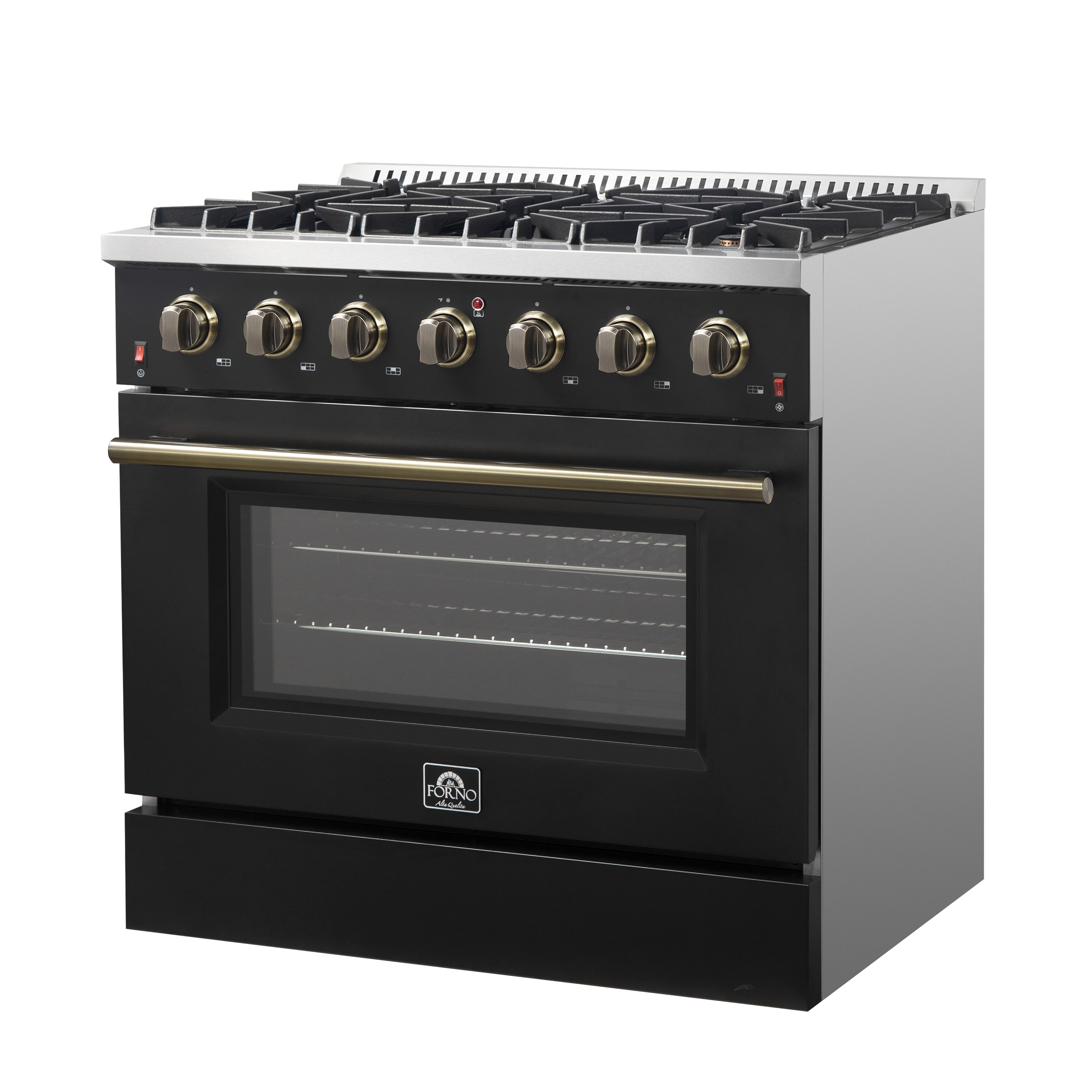 FORNO FFSGS6244-36BLK Freestanding-Gas-Ranges - View #3