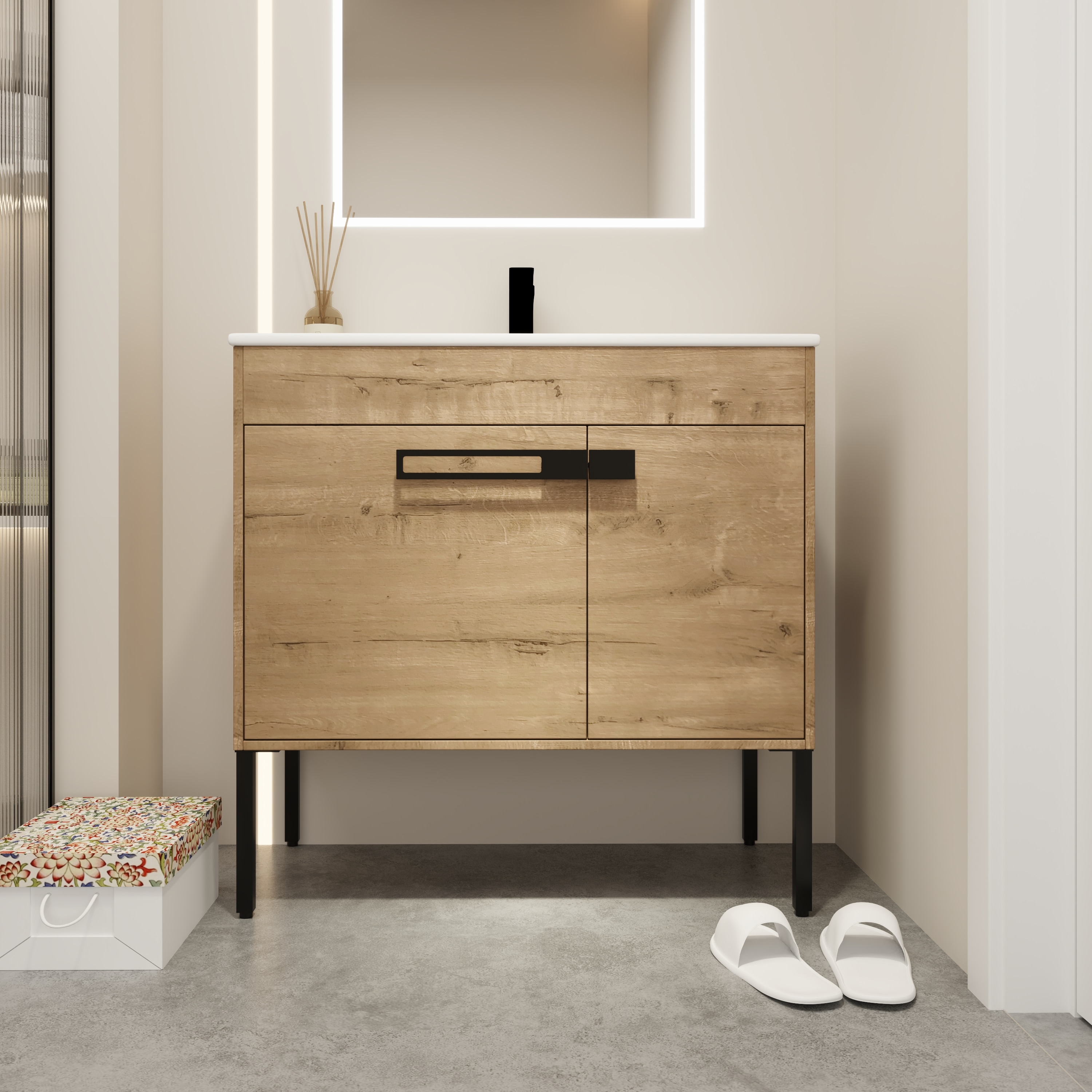LUXEYARD DS-J-449BATHVNT Bath-Vanity-Combo - View #3