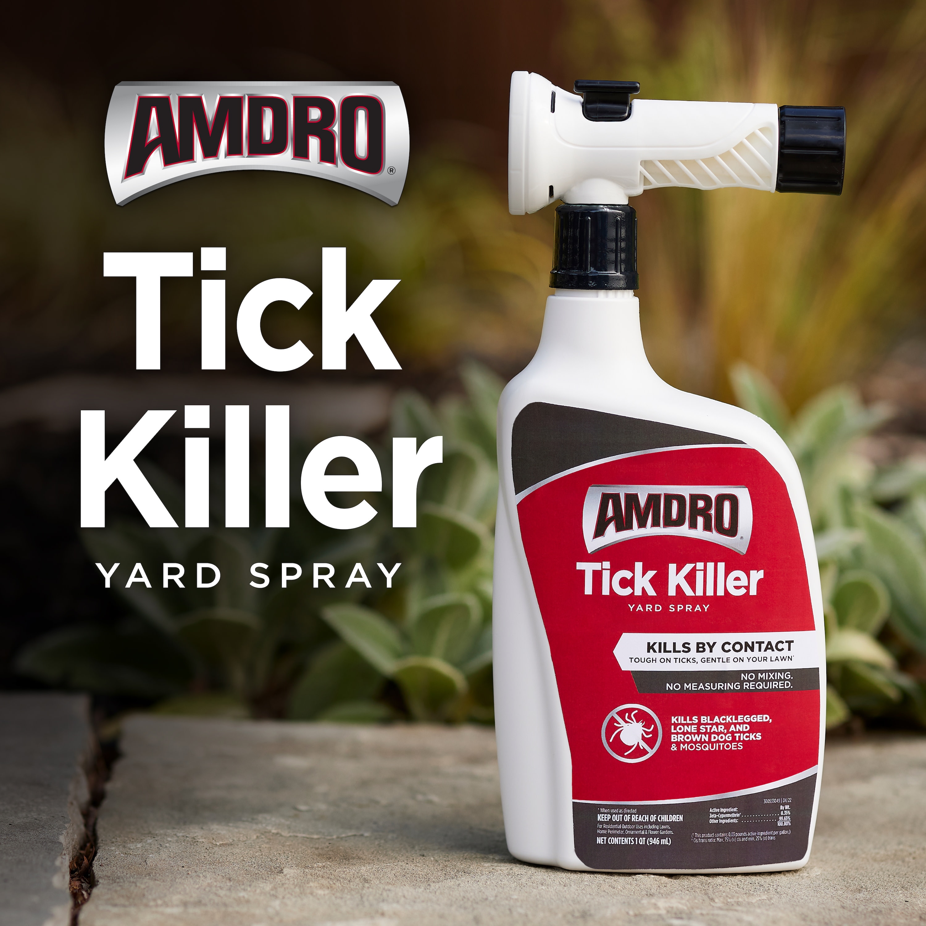 AMDRO 32 fl oz Outdoor Tick Insect Killer Hose End Sprayer in the Pesticides department at Lowes