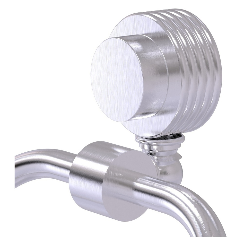 Allied Brass Venus Satin Chrome Wall Mount Double Post Toilet Paper ...