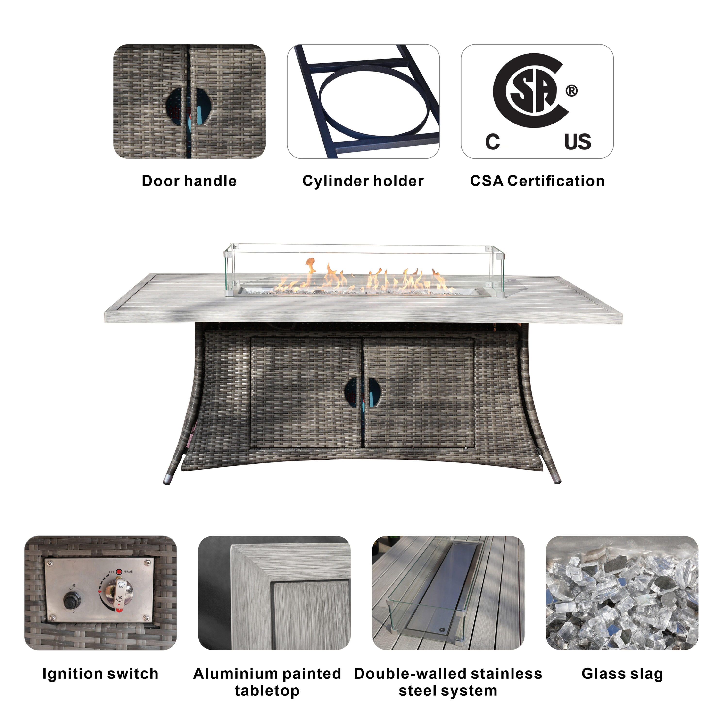 Moda Furnishings MAG-1106RA-009-GR Patio-Dining-Sets - View #5