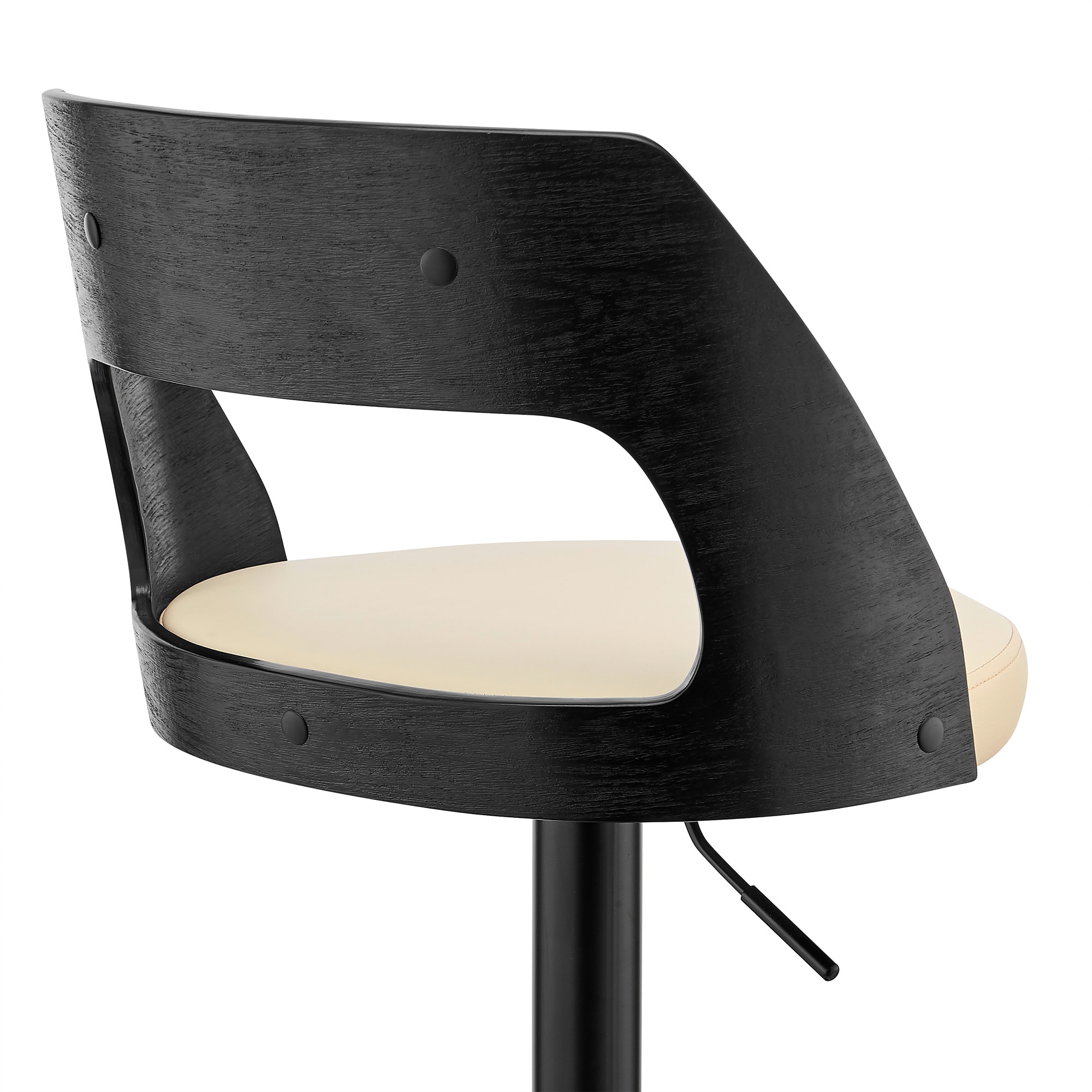 Armen Living LCPQBABLCR stools - View #7