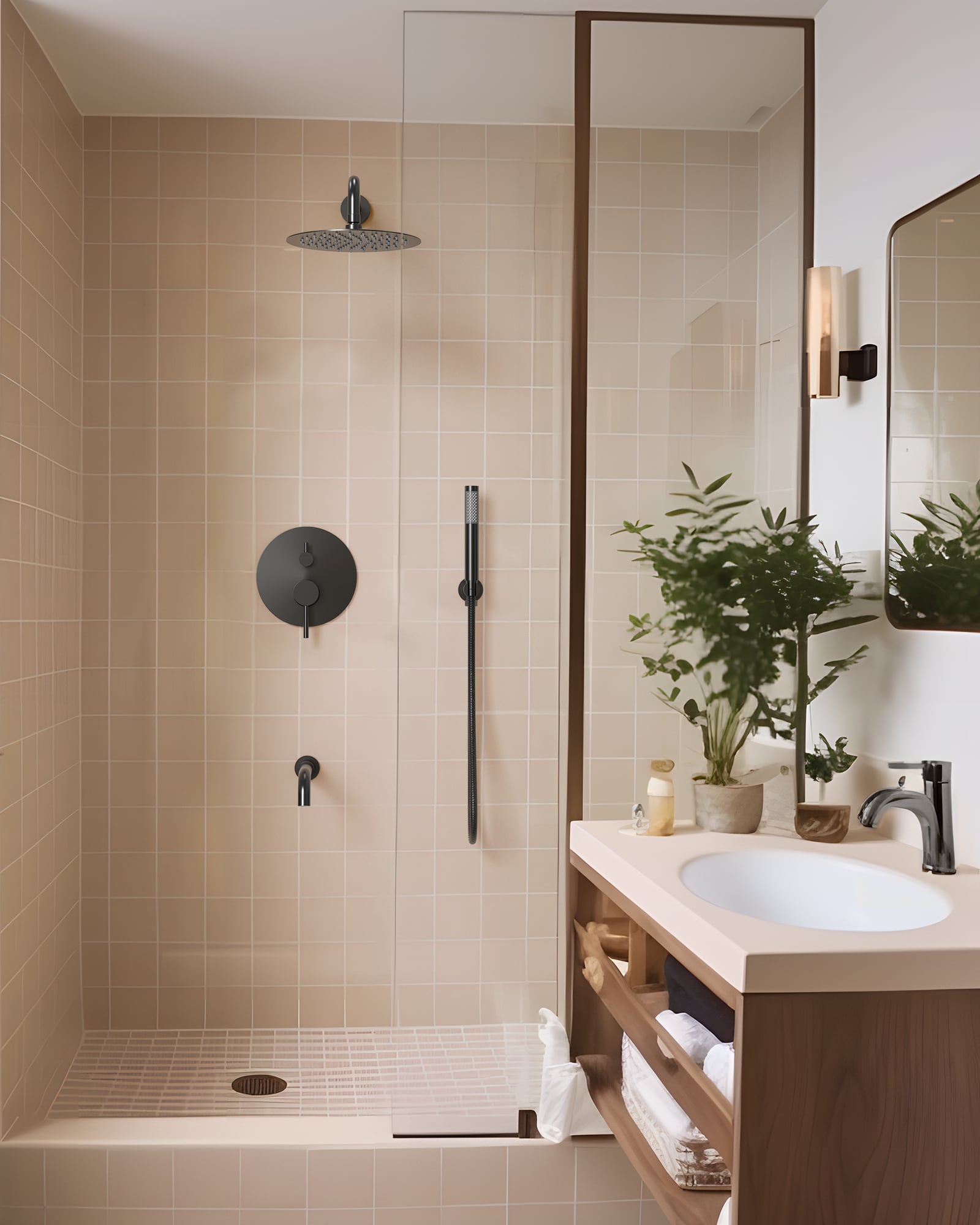 GRANDJOY TOBILI203C Showerhead-Bar-Panels - View #3