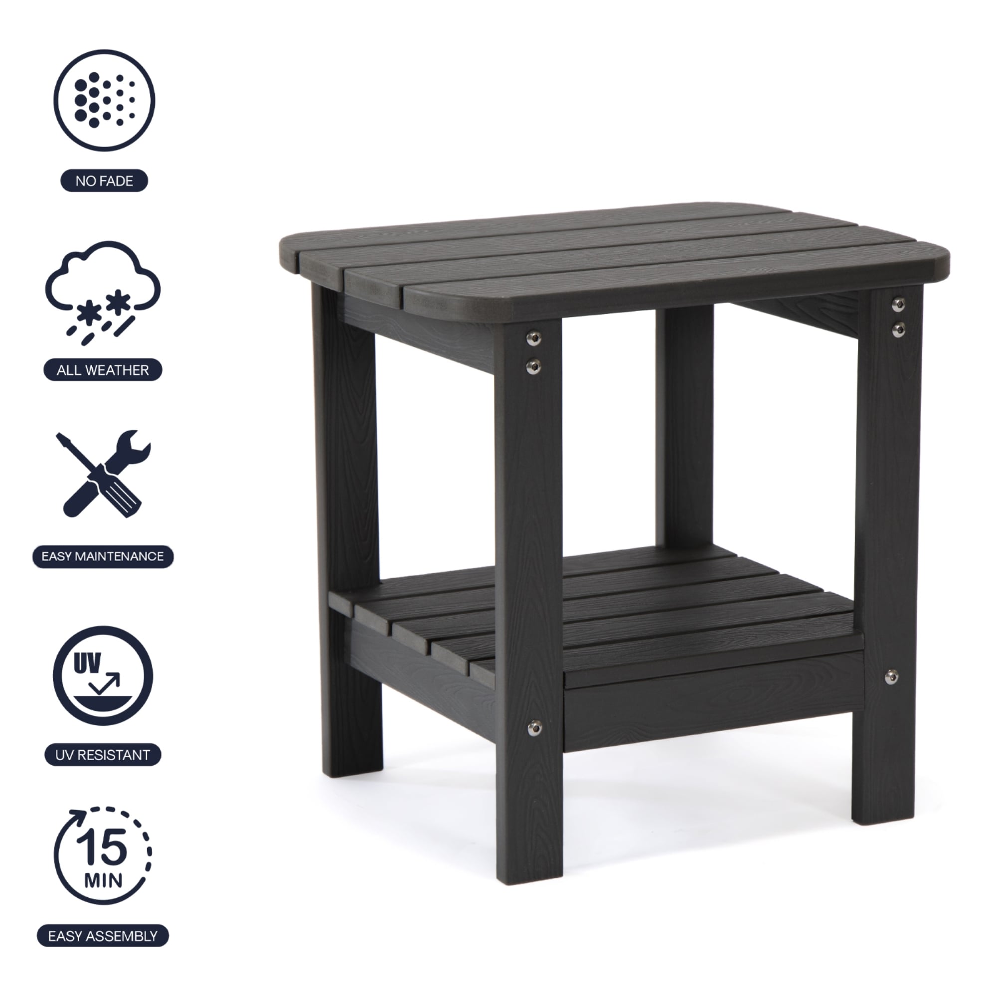 Inspired Home ST510-40BK-LS Patio-Tables - View #4