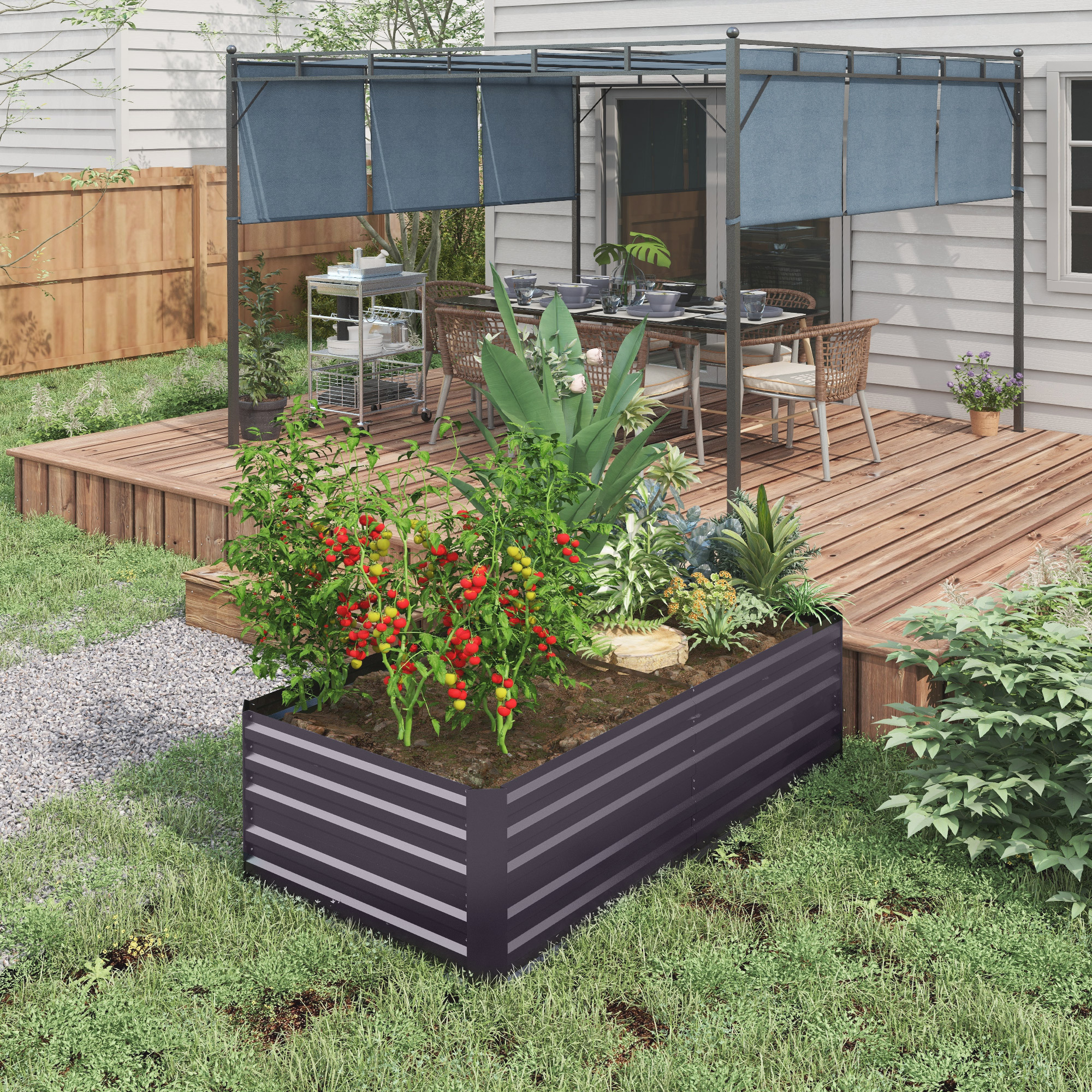 Damerin W264RA Raised-Garden-Beds - View #3